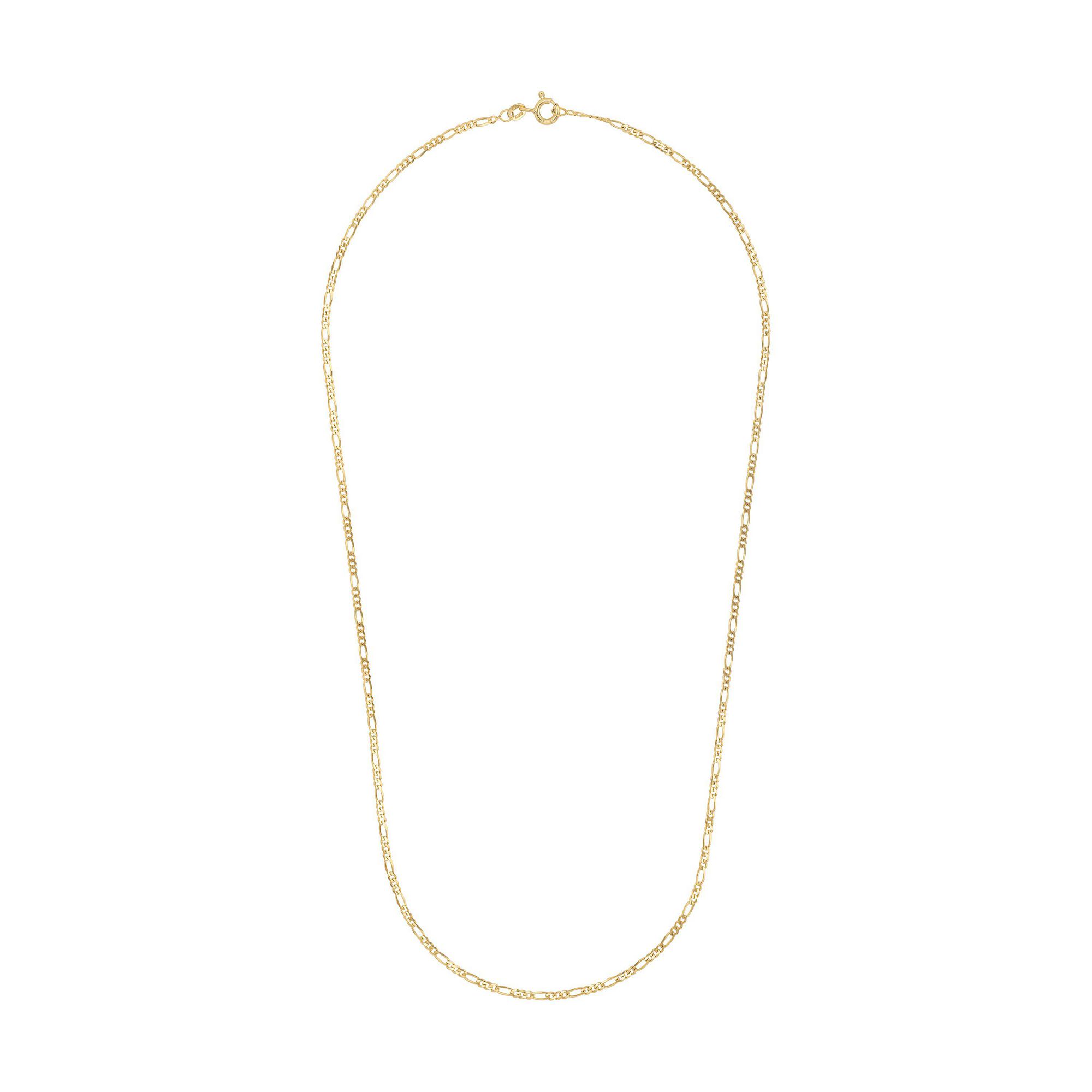 Geelgouden collier met Figaro schakel N484-2100330