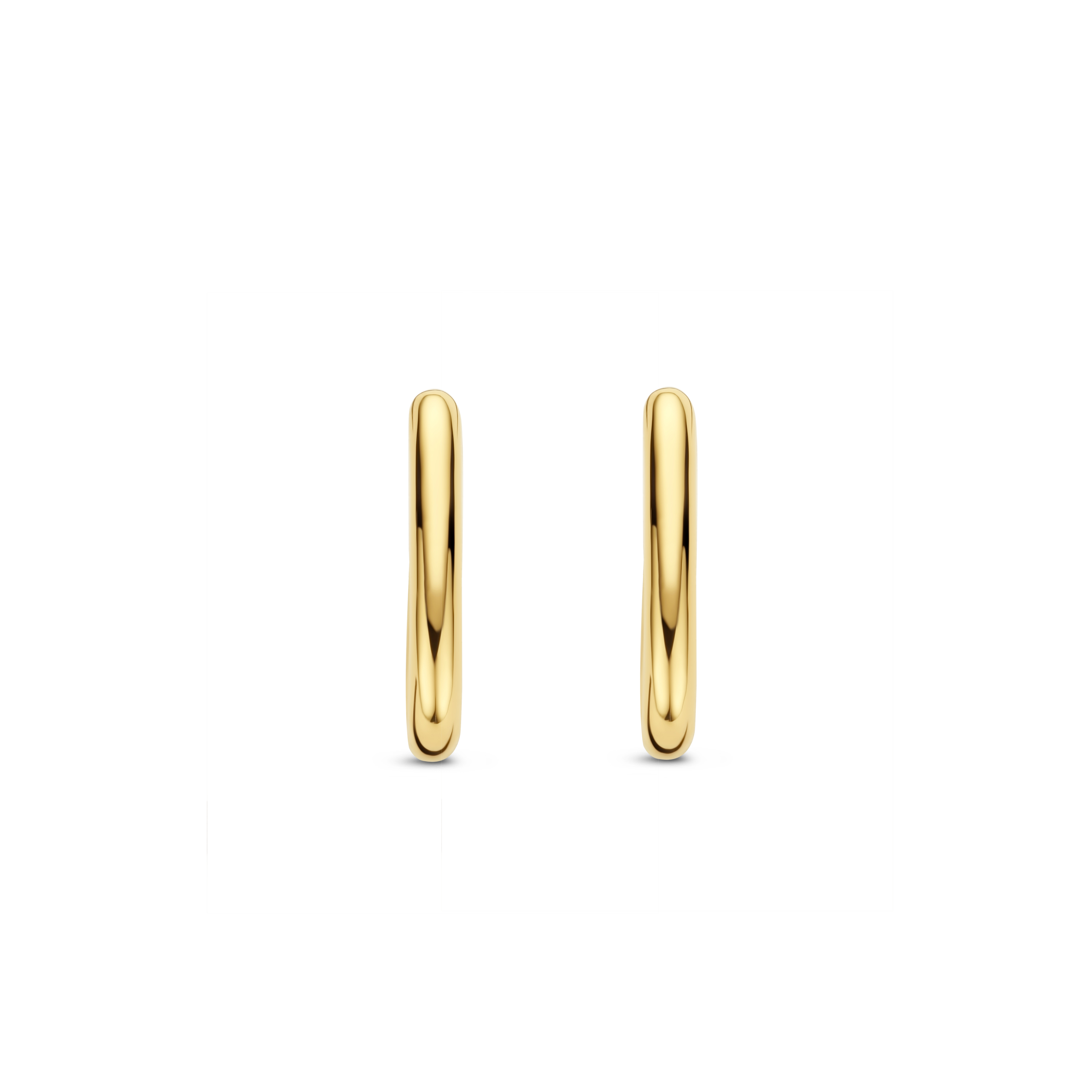 Sterling zilveren goudvergulde oorhangers 7901SY Sterling zilveren goudvergulde oorhangers 7901SY