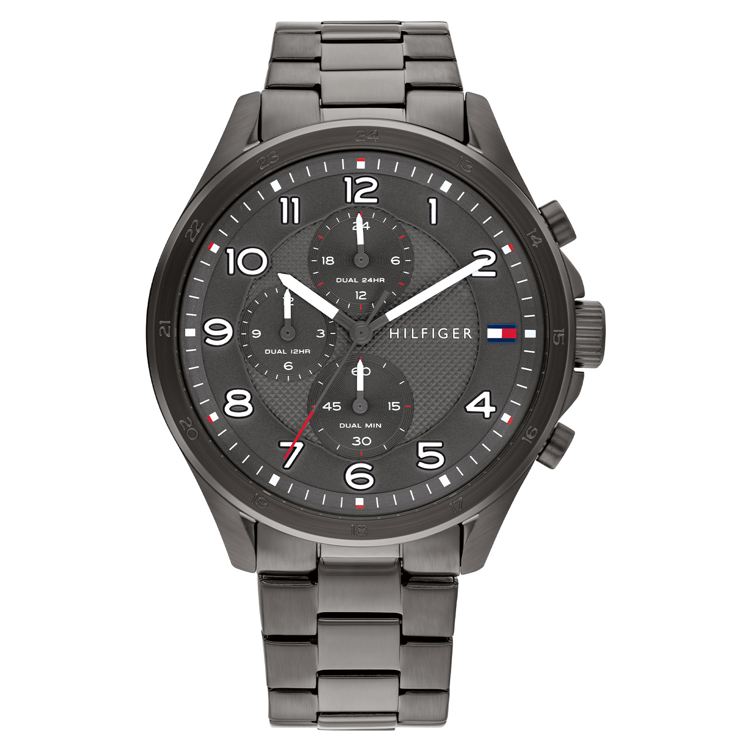 Heren Horloge Gunmetal 45 mm