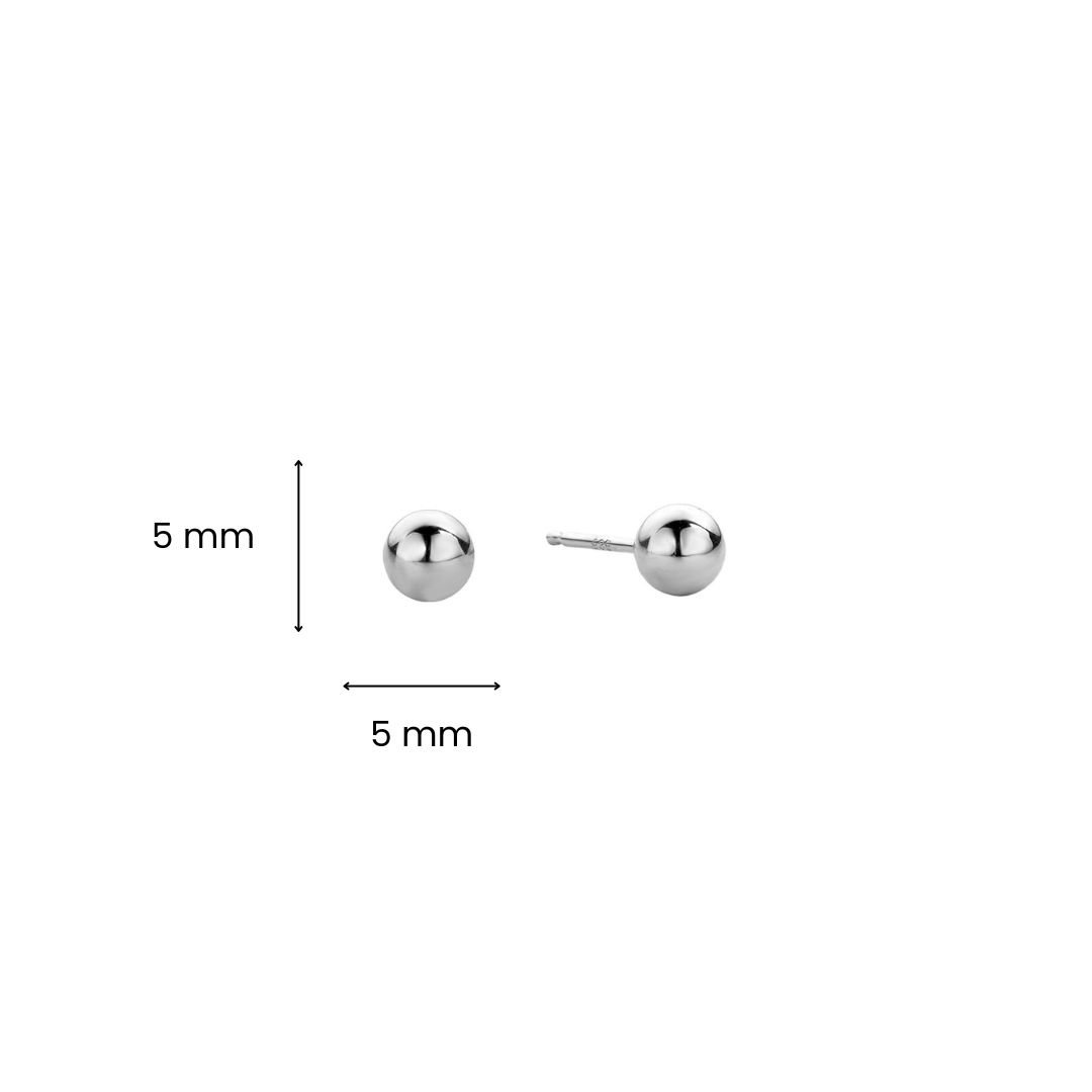 Witgouden oorknoppen E172-61467ORTP5M-W