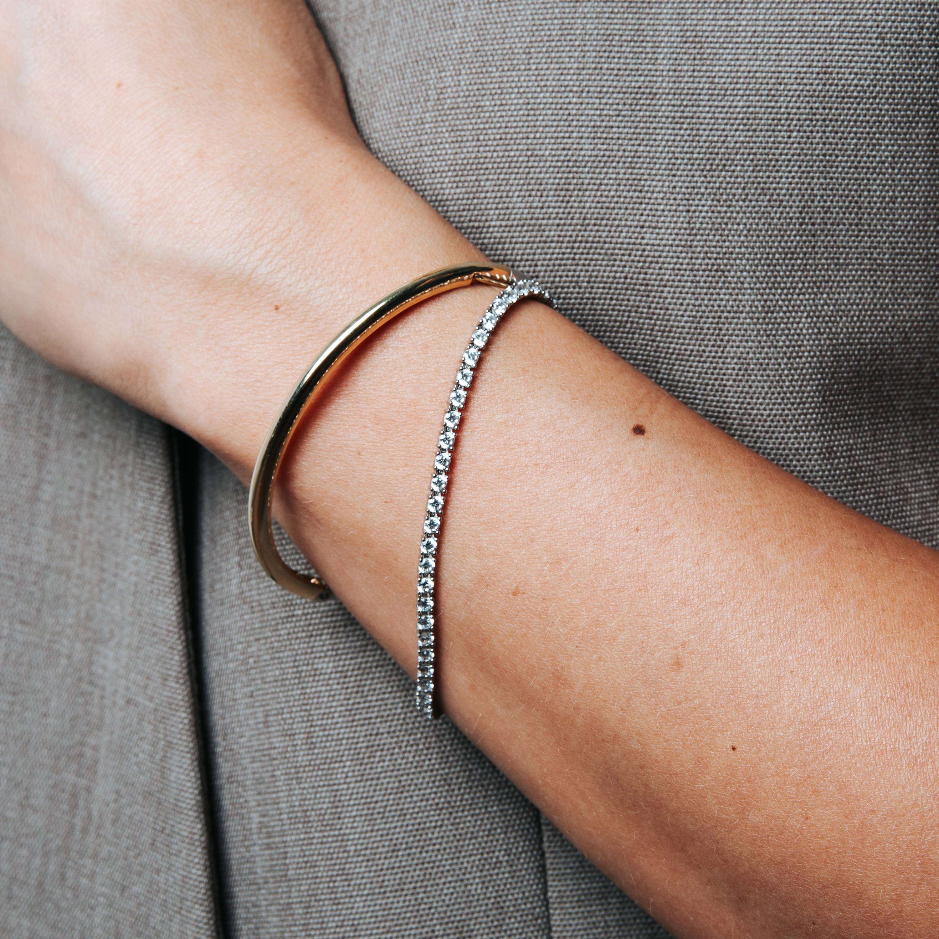 Tennisarmband van sterling zilver met zirkonia 2995ZI Tennisarmband van sterling zilver met zirkonia 2995ZI