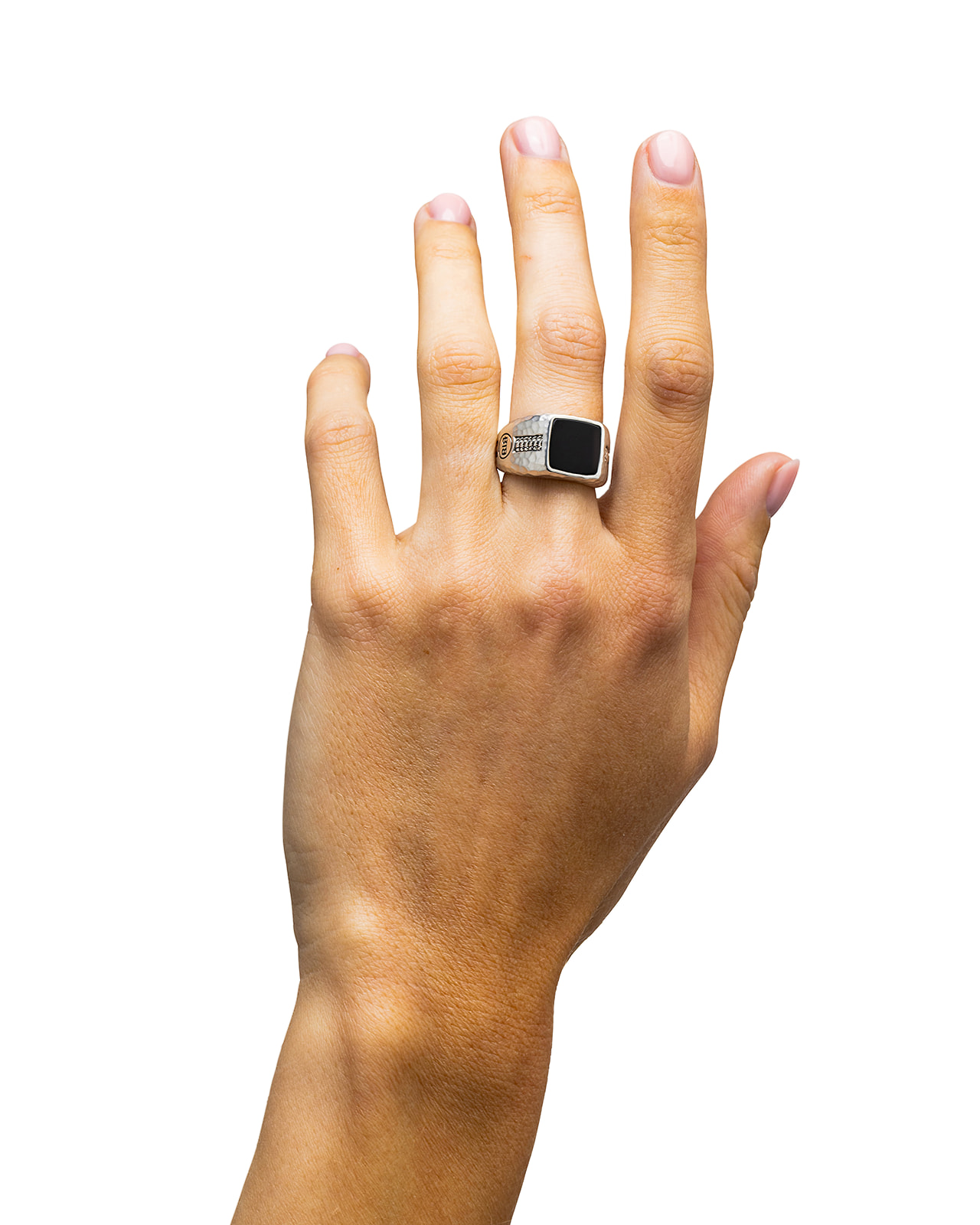 Ring Tangguh Small Onyx Silver - 046ON