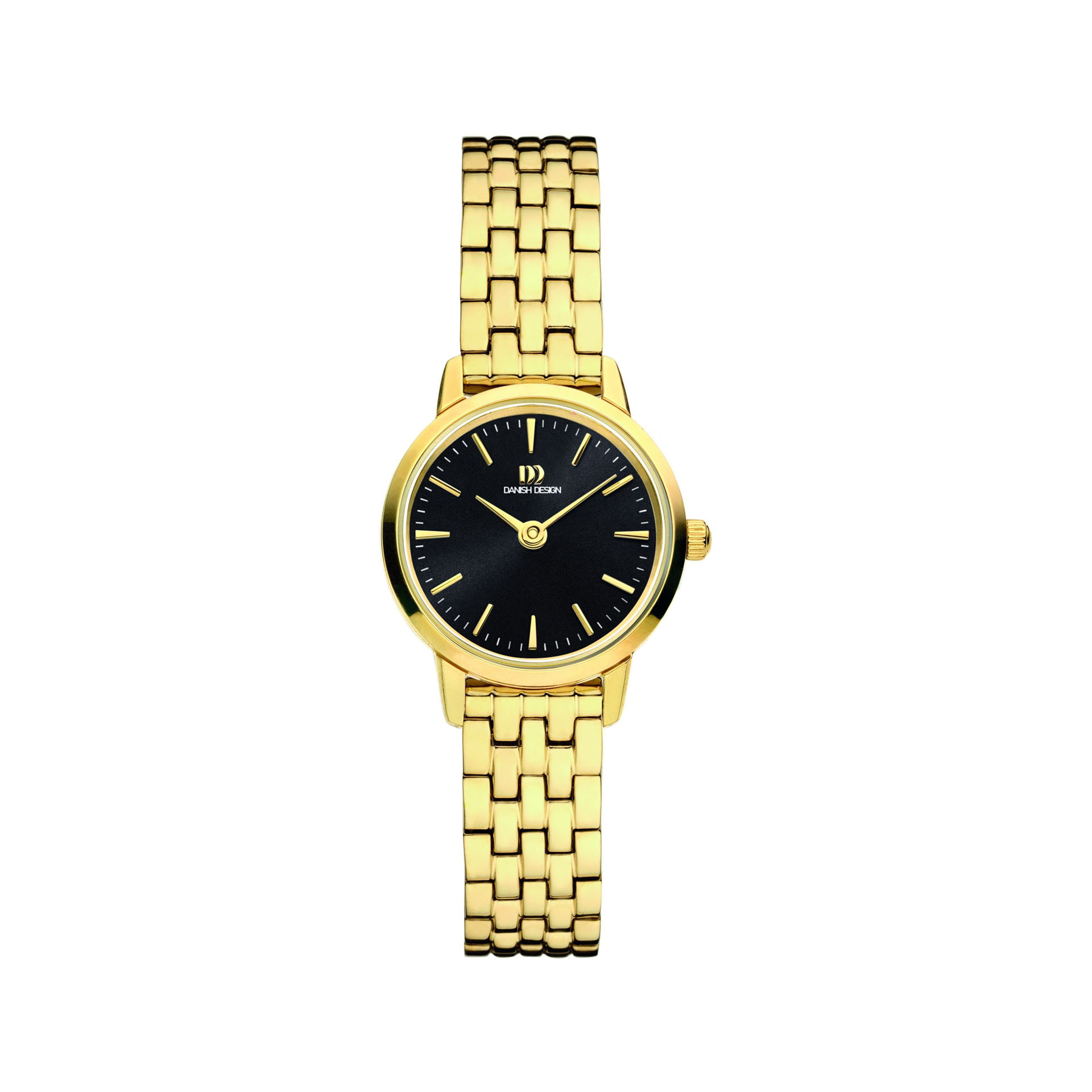Dameshorloge Akilia Mini Link Gold Black 22 mm - IV99Q1268