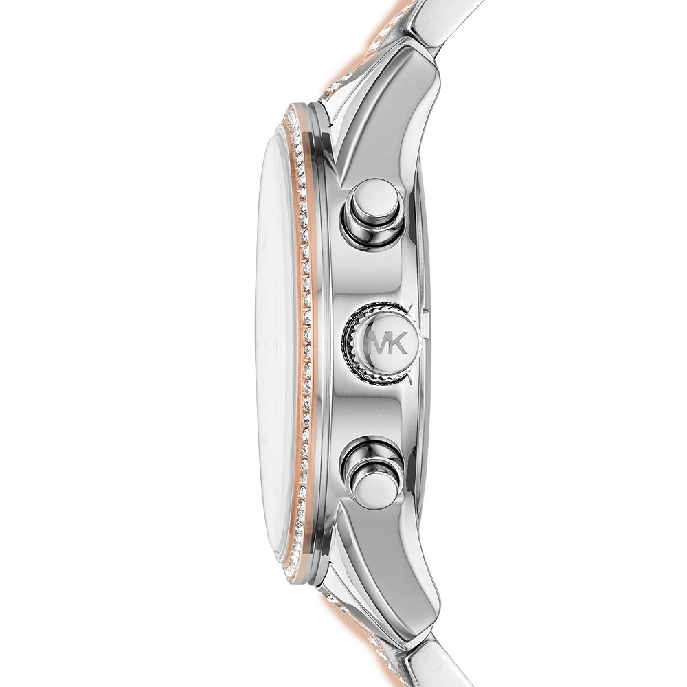 Dameshorloge Bryant Bi-color met zirkonia - MK6651
