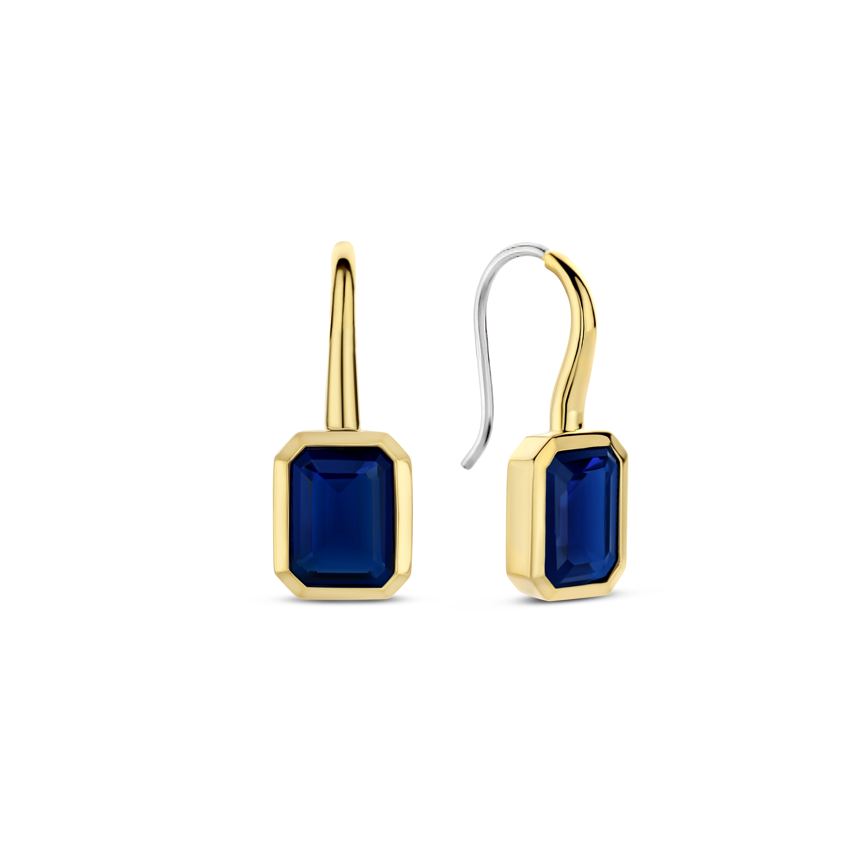 TI SENTO - oorbellen- met blauwe steen TI SENTO - oorbellen- met blauwe steen