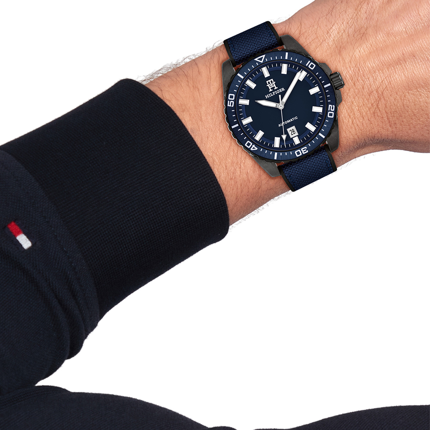 Herenhorloge TH85 Carbon Blauw - TH1792160