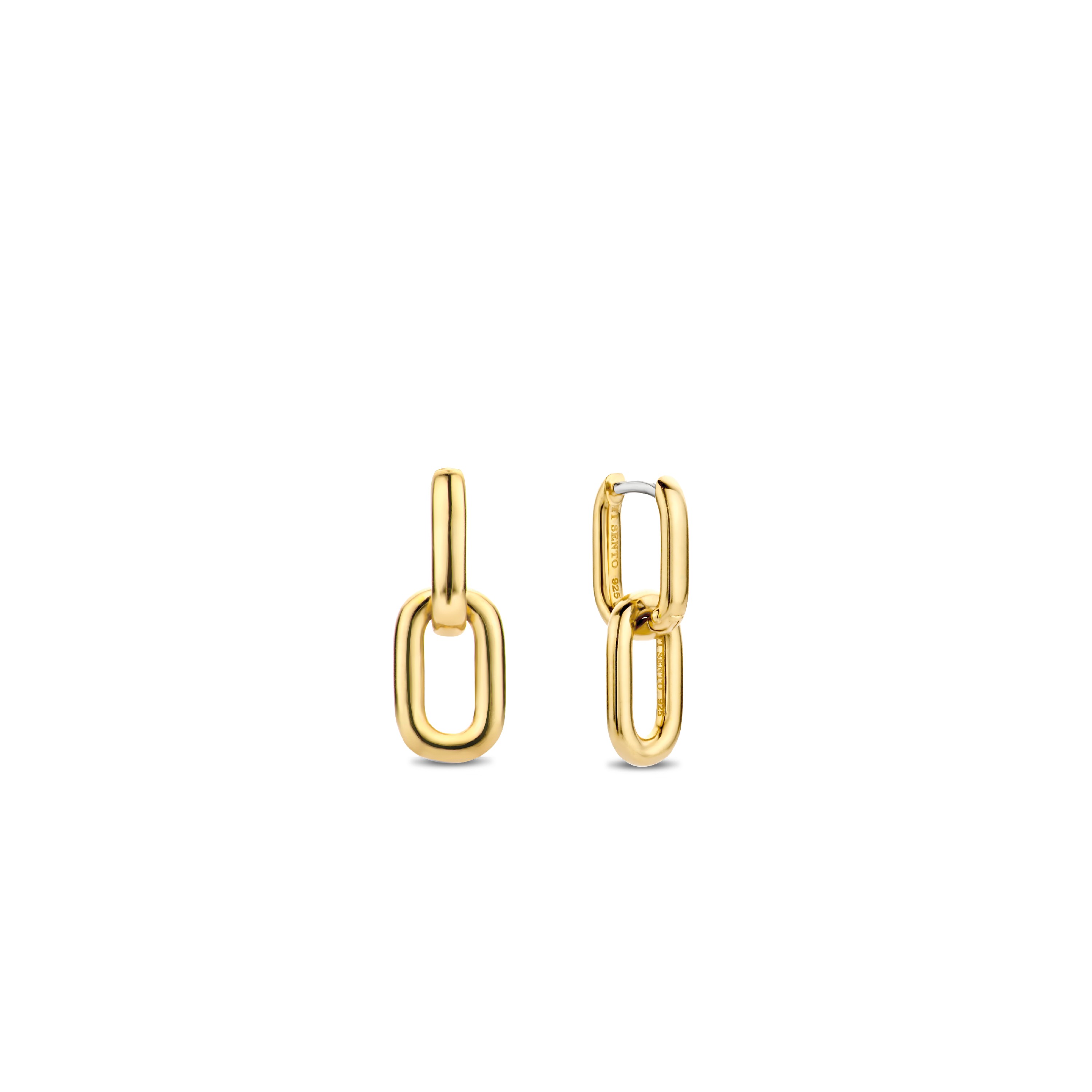 Oorhangers gold plated - 7831SY