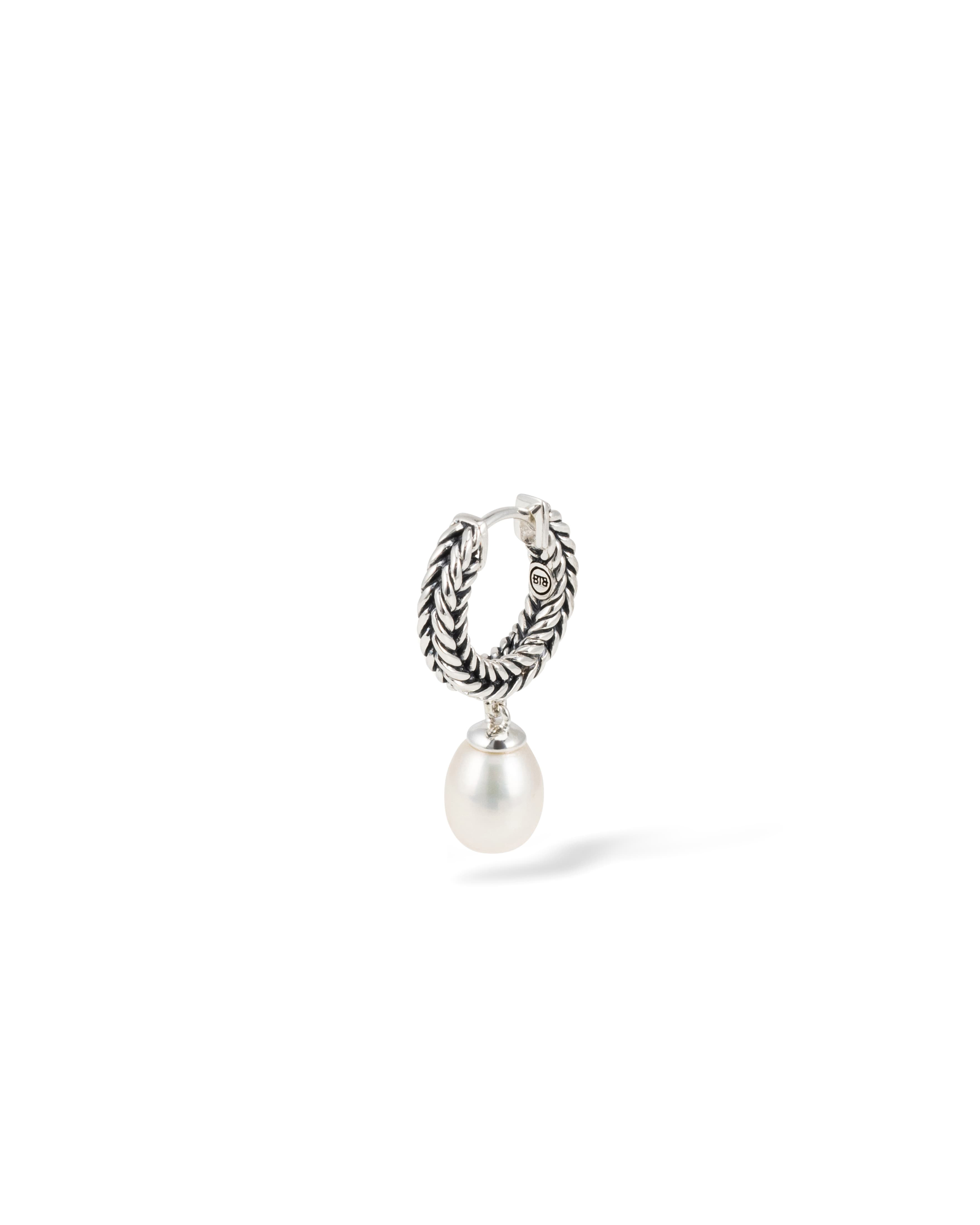 Oorringen Barbara Pearl Sterling Zilver - 409
