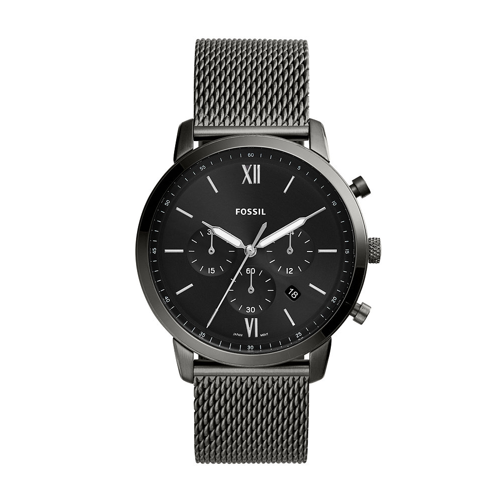 Zwart herenhorloge met chronograaf Neutra FS5699