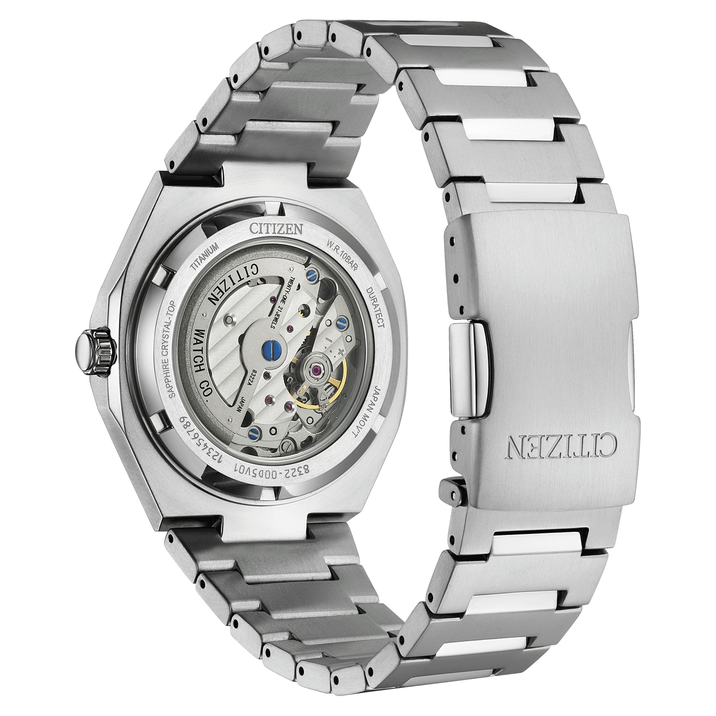 Herenhorloge Super Titanium Zenshin Automatic Blauw - NK5020-58M