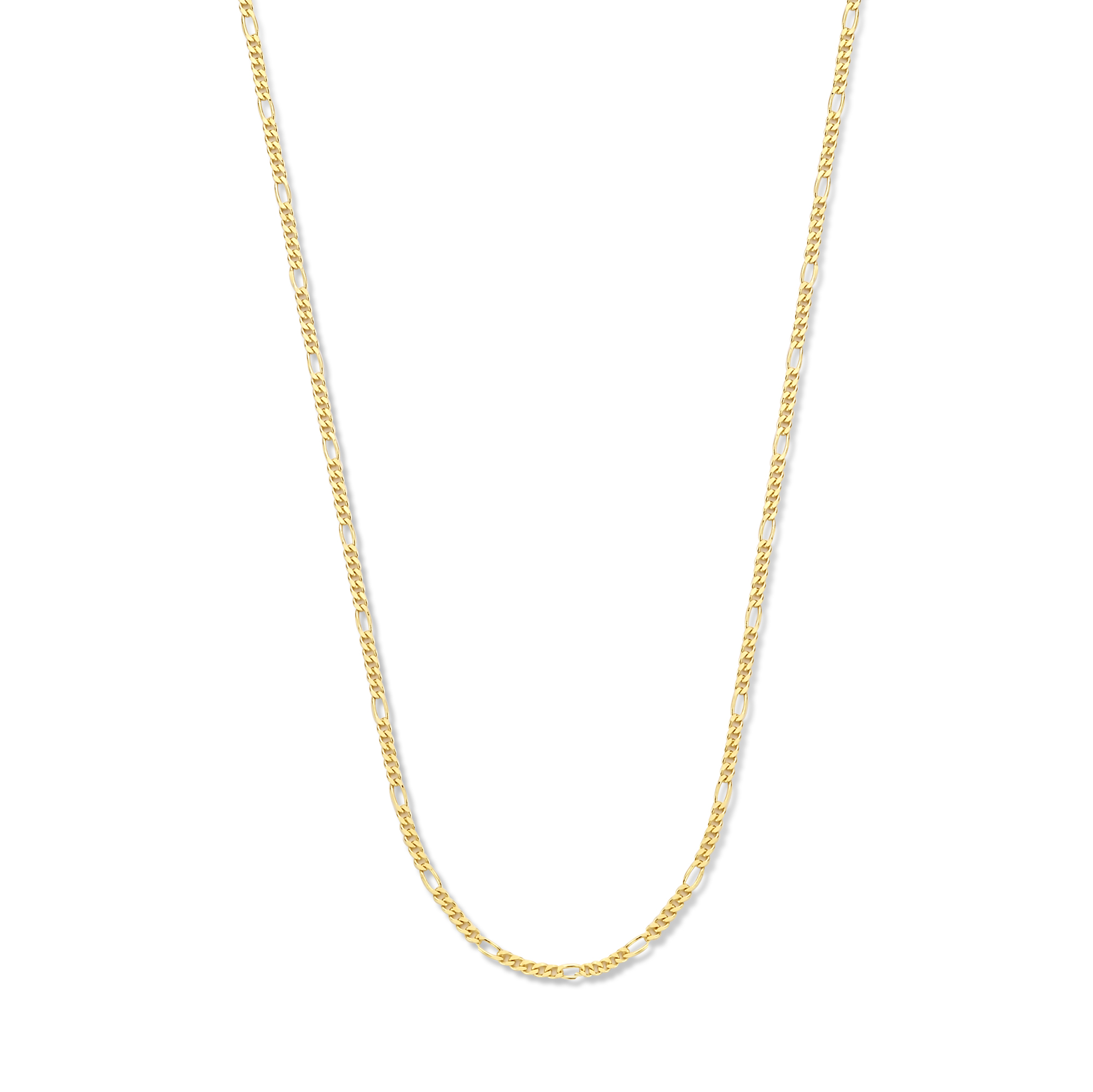 Geelgoud collier figaro