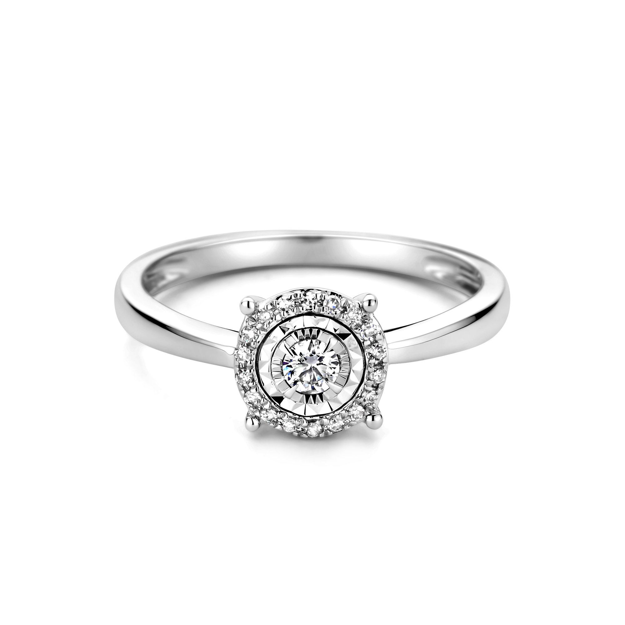 Witgouden ring met diamanten R480-RG010009ADI-W