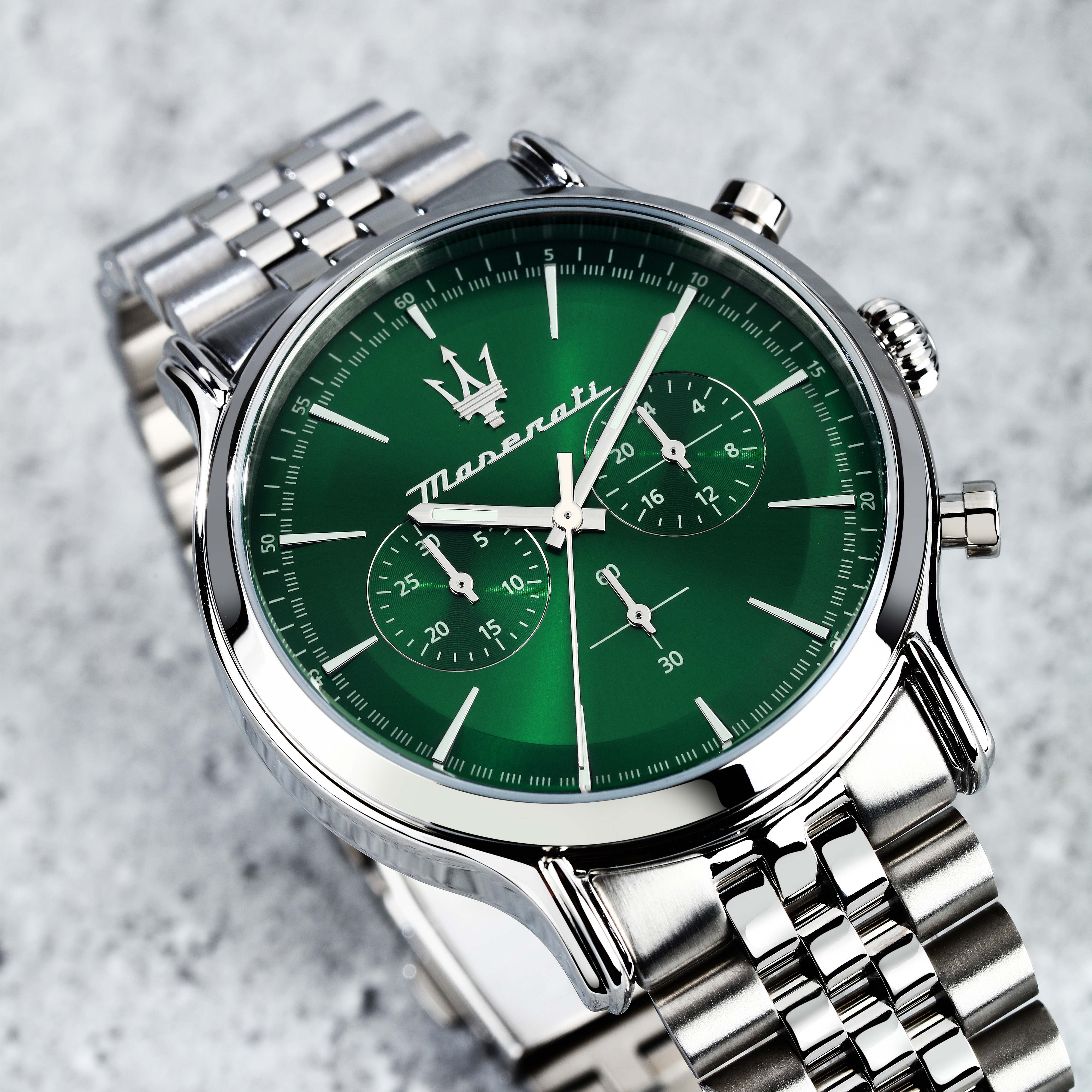 Herenhorloge Epoca Chronograph Green - R8873618033