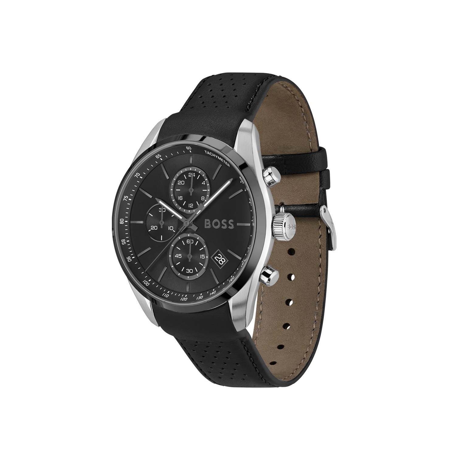 Herenhorloge Grand Prix Leer - HB1514224