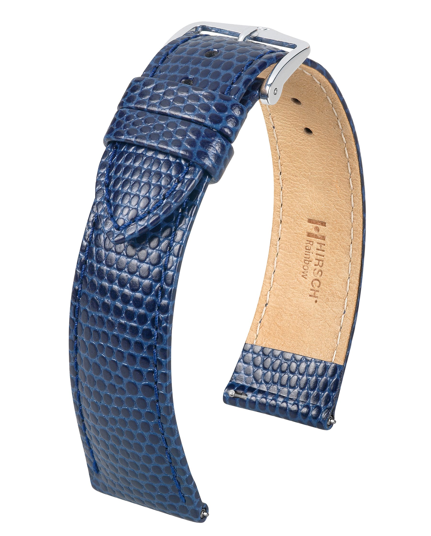 Horlogeband Rainbow M van leer 18 mm 12302680-2