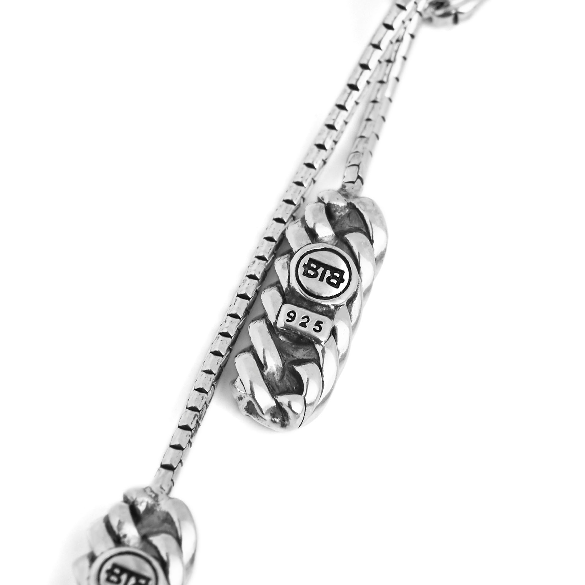Oorhangers Refined Chain van sterling zilver 433