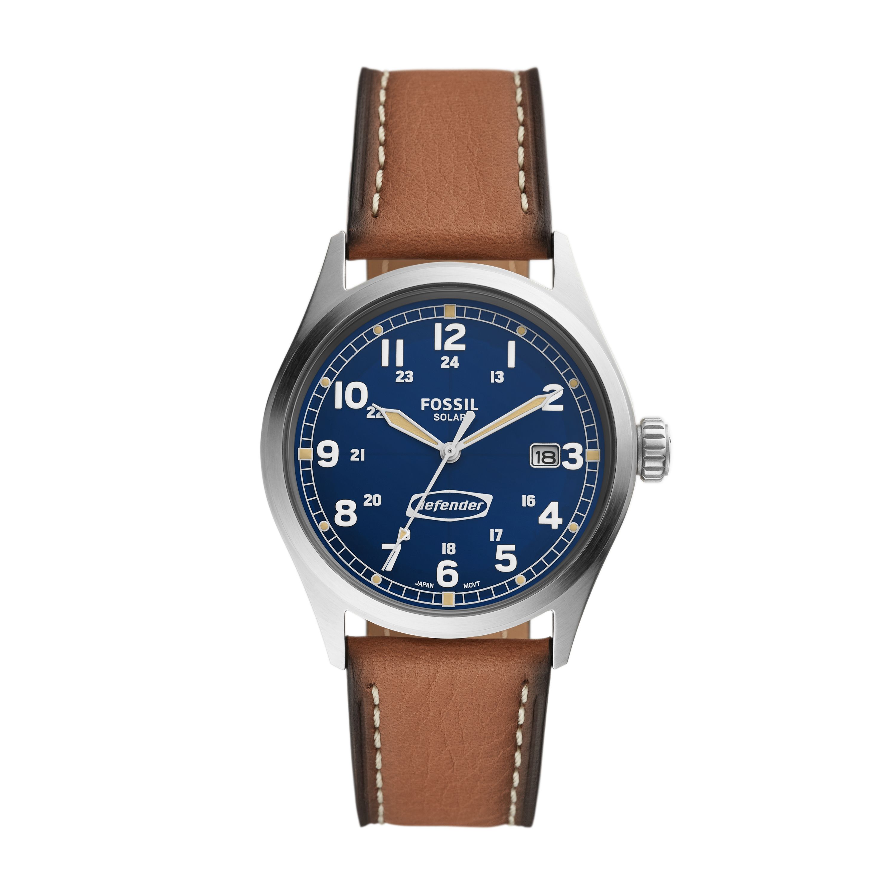 Defender herenhorloge leer FS5975