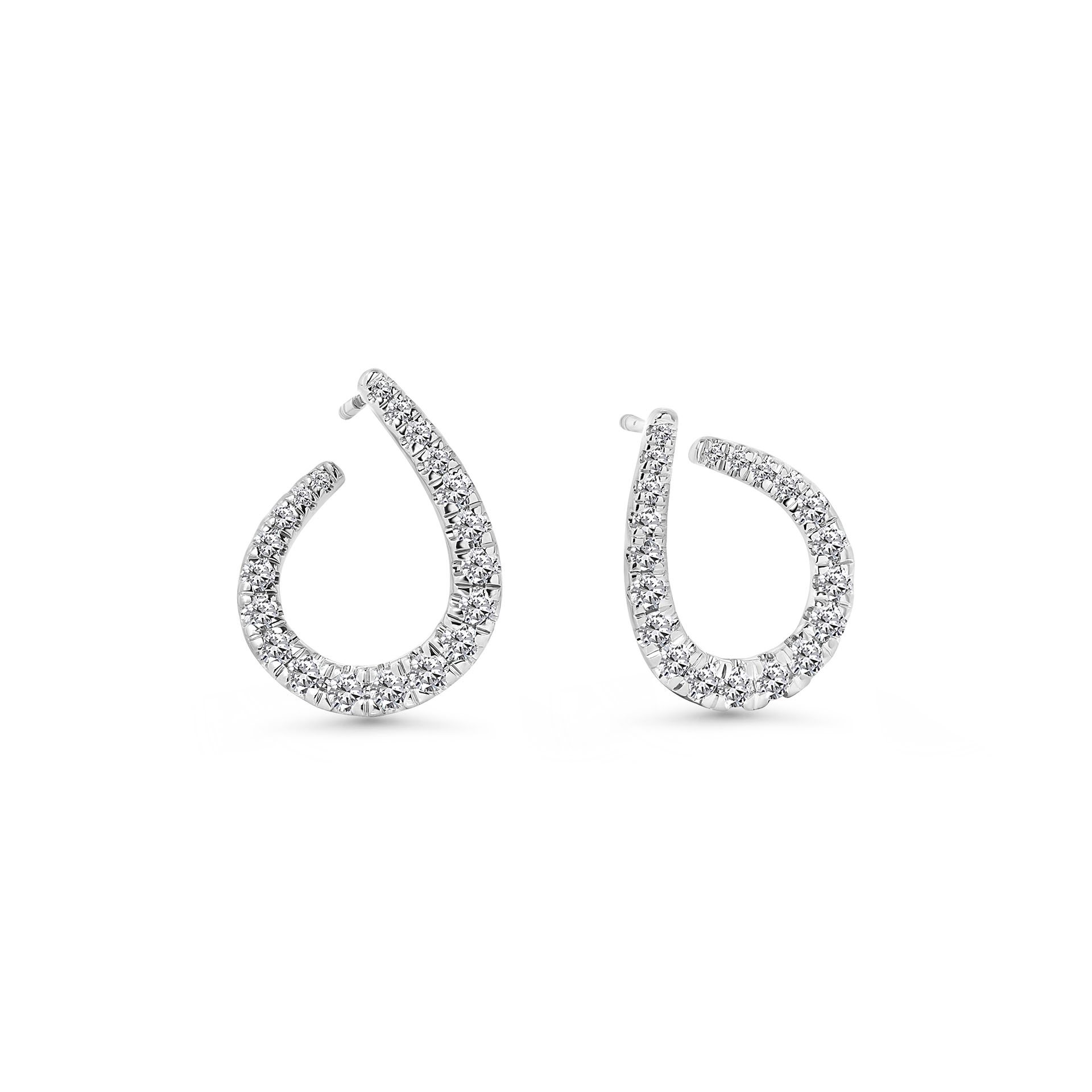 Witgouden Lab grown diamant oorknoppen E138ER32481CVW