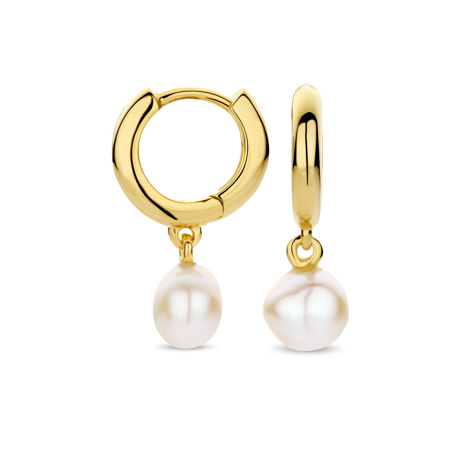 Oorringen Classic Hoop Pearl 11 mm - FJF0030043SYG