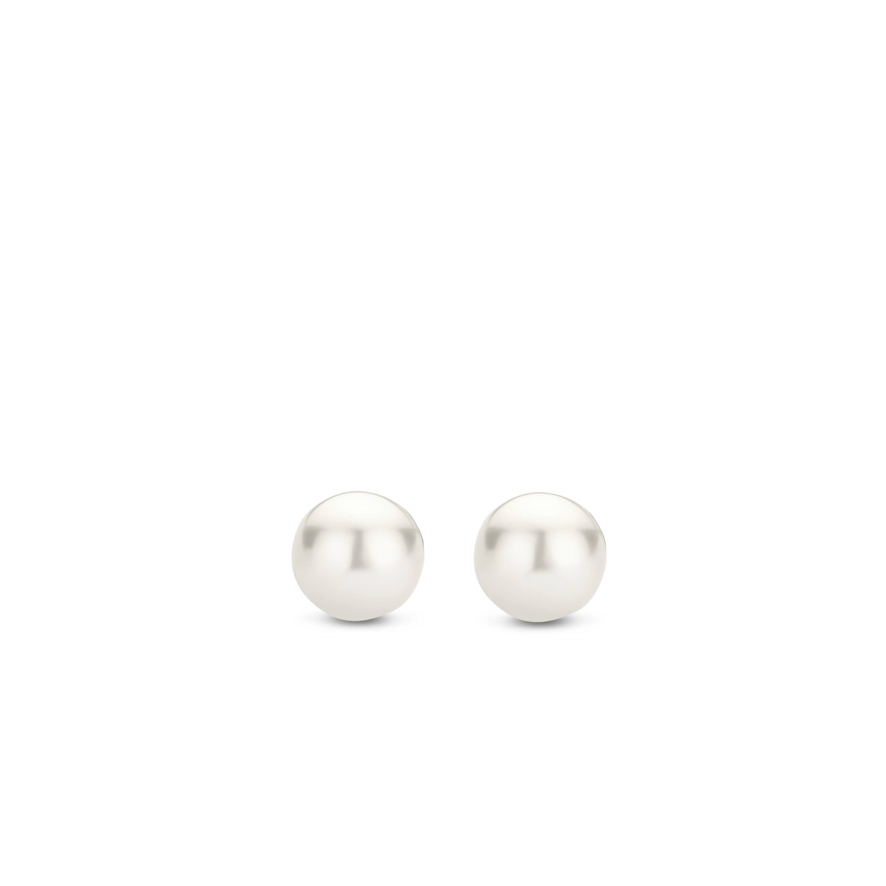 Oorknoppen van sterling zilver met parel 7940PW