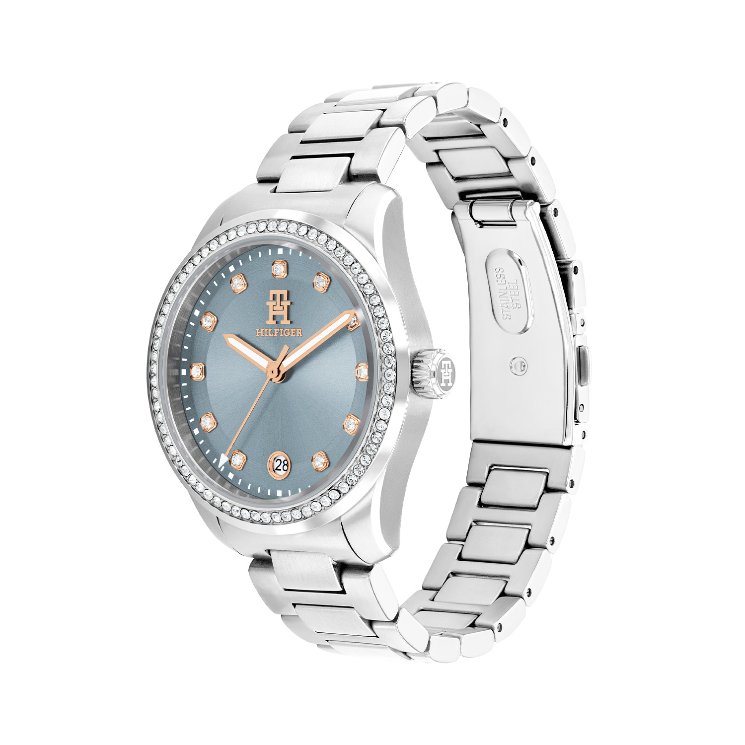 Dameshorloge TH8 Crystals Blauw - TH1782795