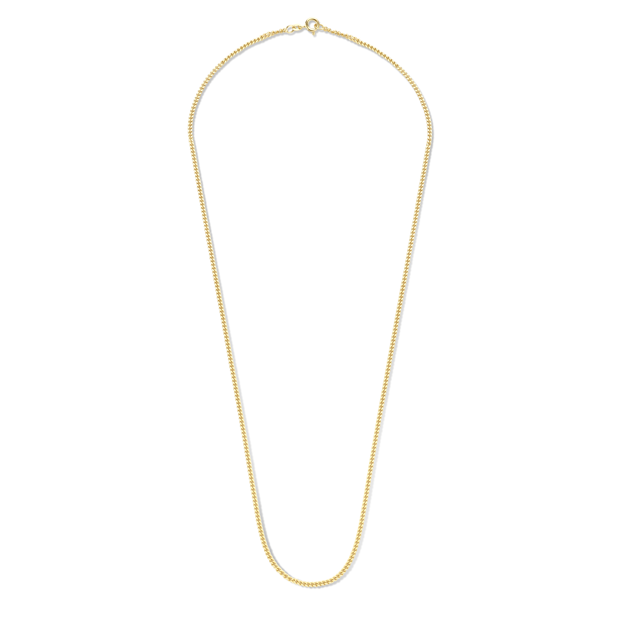 Geelgoud collier