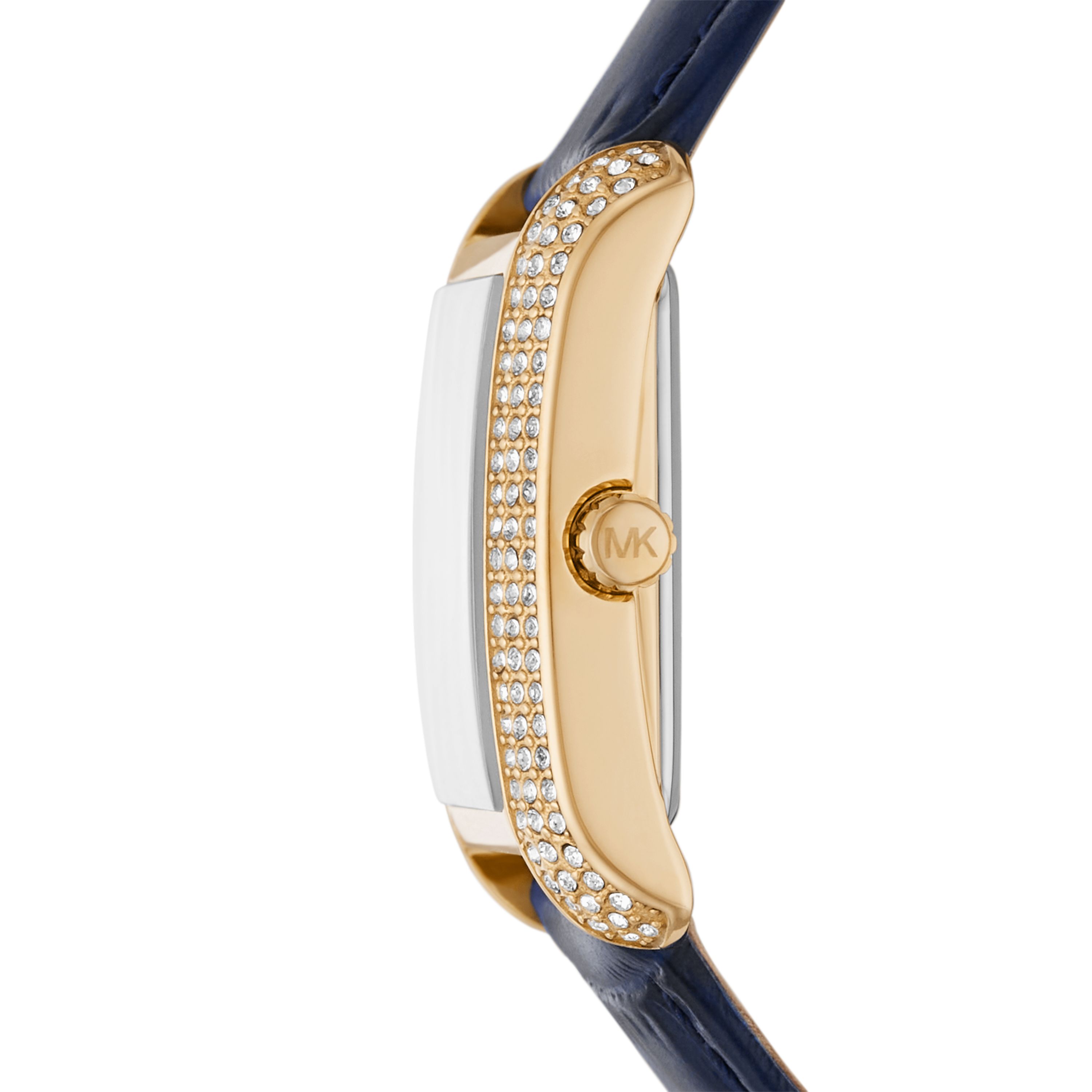 Emery dameshorloge Gold Tone Croco MK2982