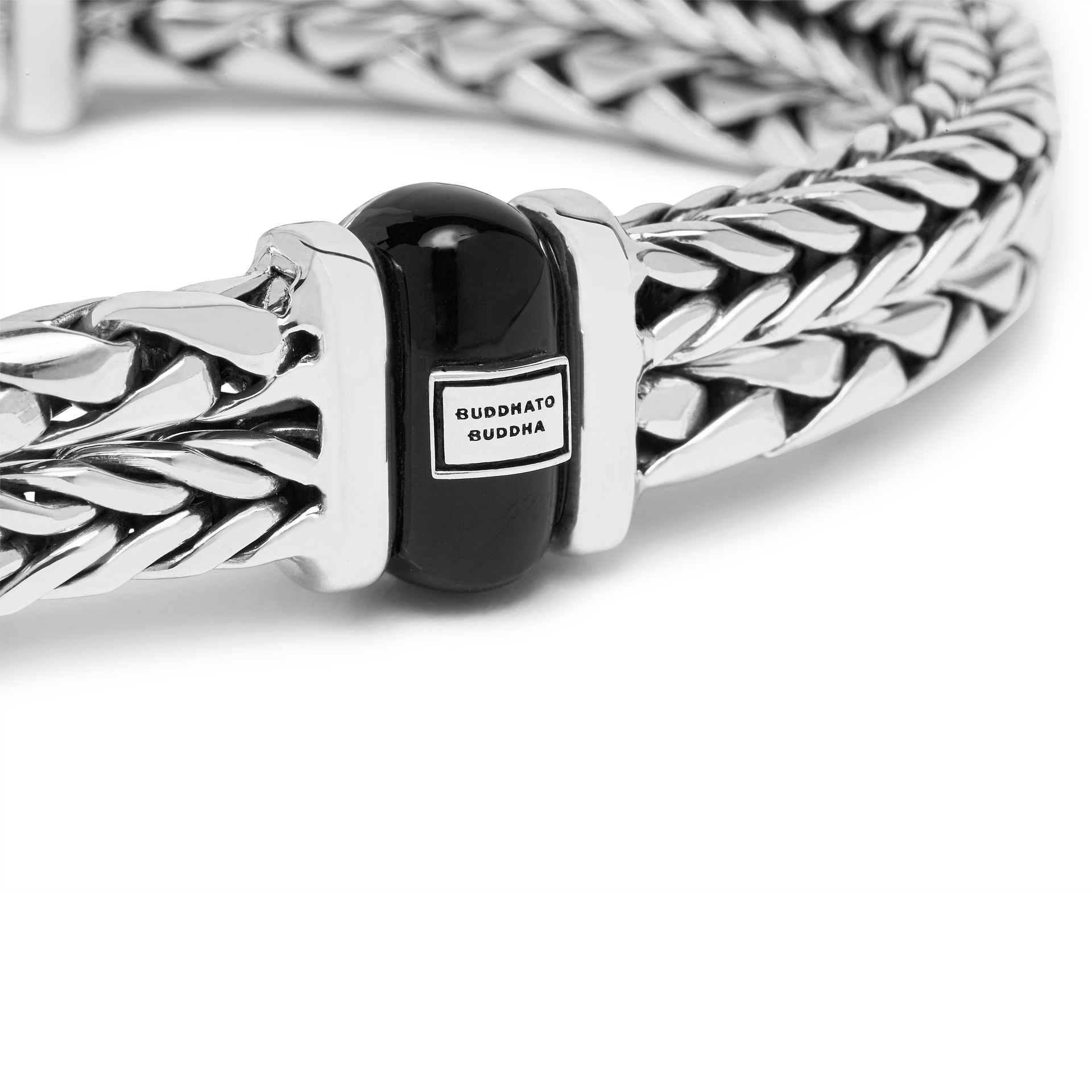 Armband Barbara/ George Zwart Onyx van sterling zilver 105