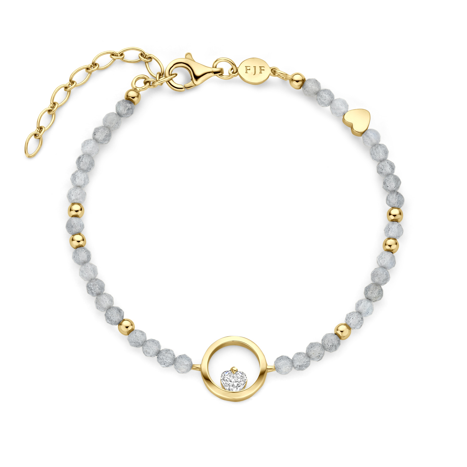 Kralenarmband Icon Heart Labradoriet - FJF0050028YLR