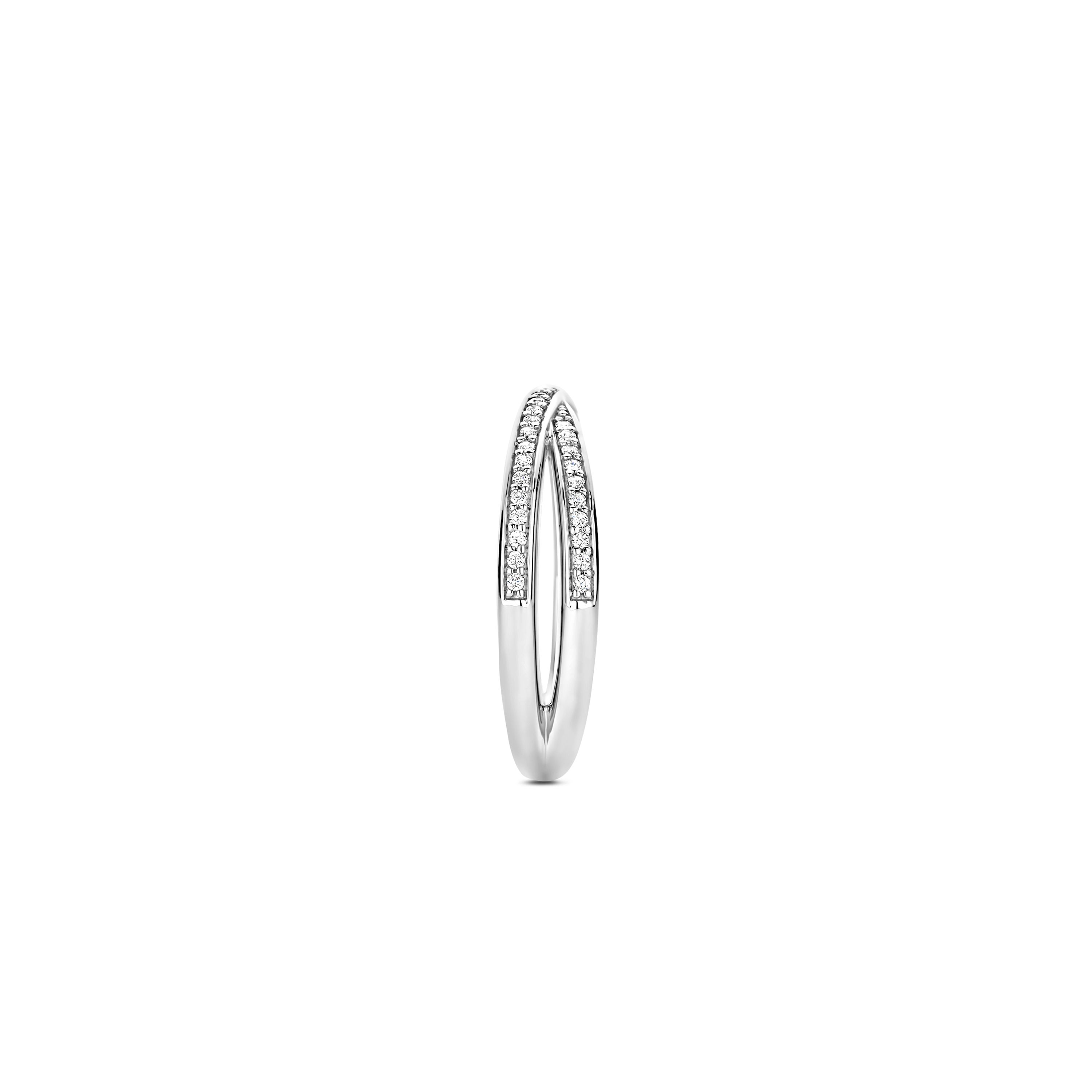 Ring sterling zilver met zirkonia - 12373ZI
