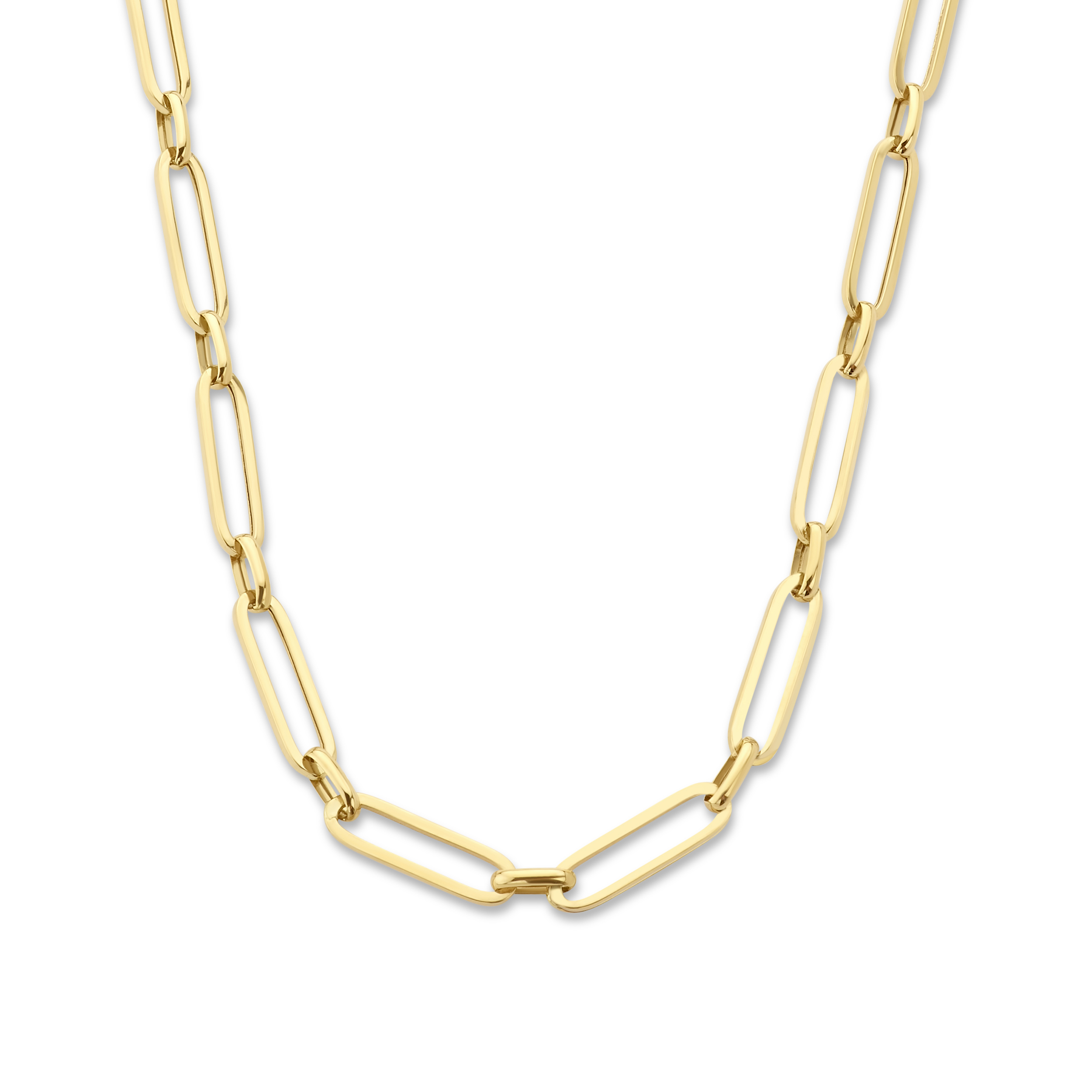 Geelgouden schakelketting