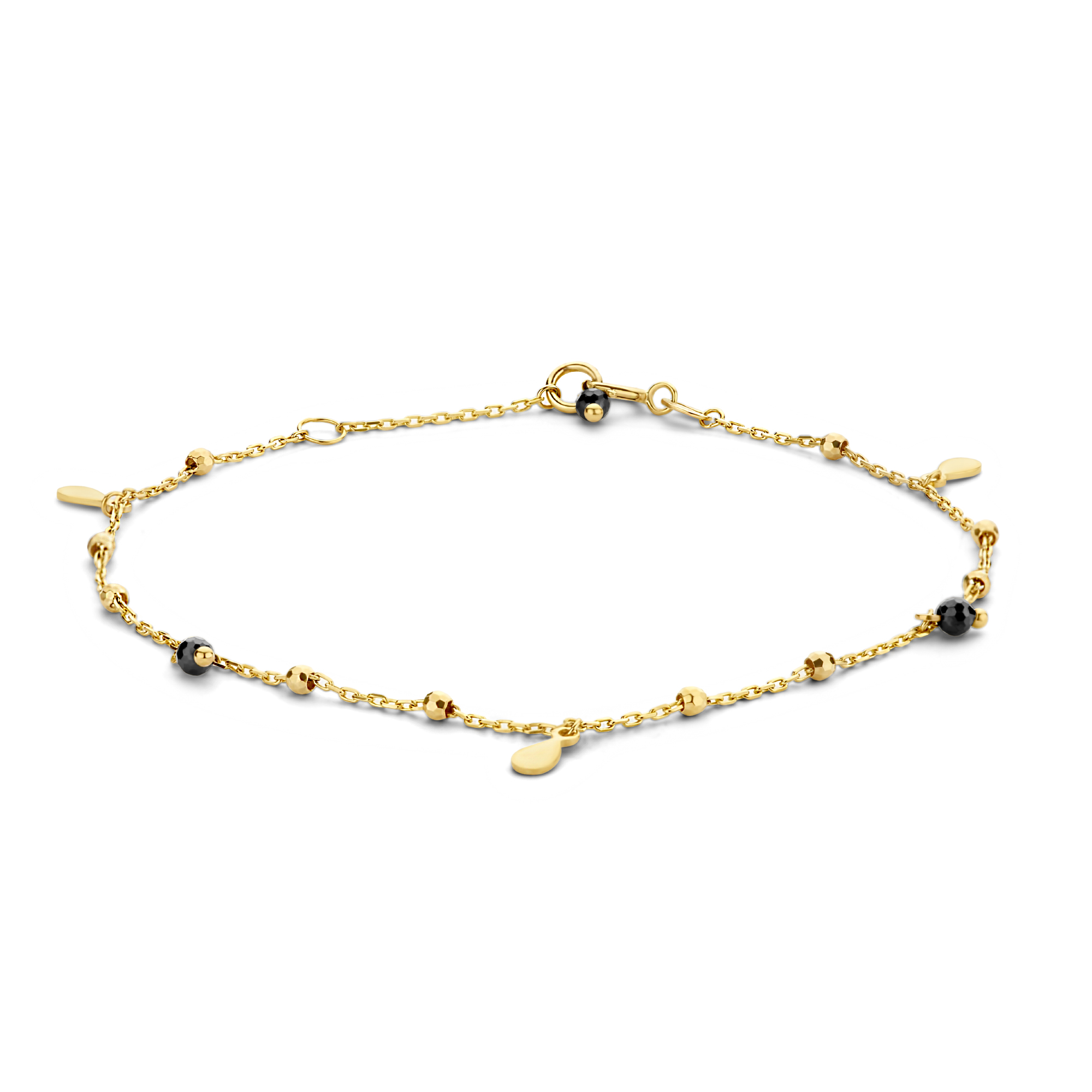 Geelgouden bedelarmband 6B0938