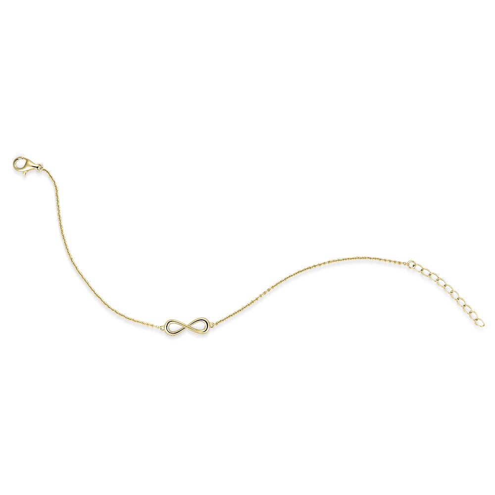 Armband Infinity gold plated - B1026Y