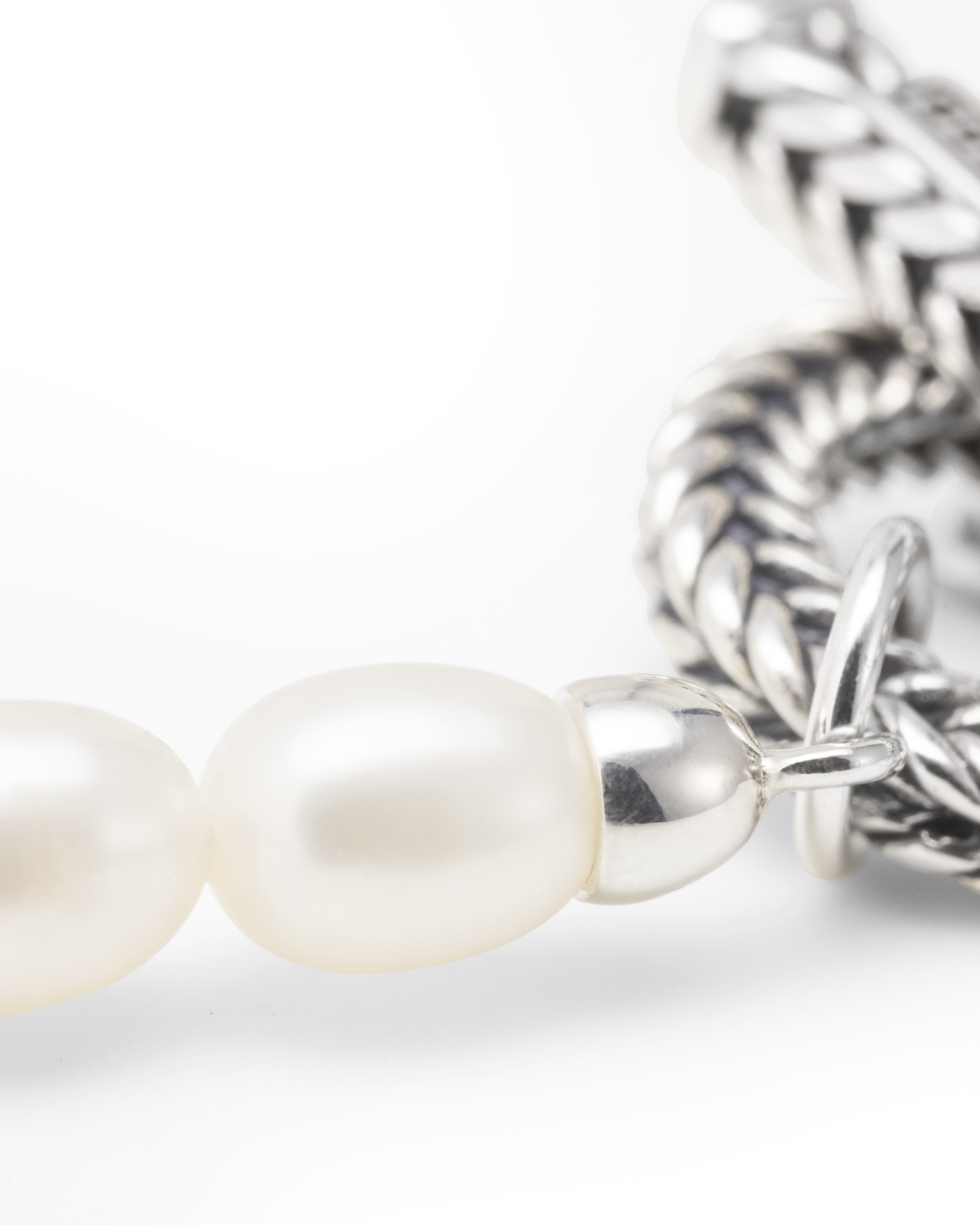 Ketting Barbara Pearl Sterling Zilver - 713 Ketting Barbara Pearl Sterling Zilver - 713