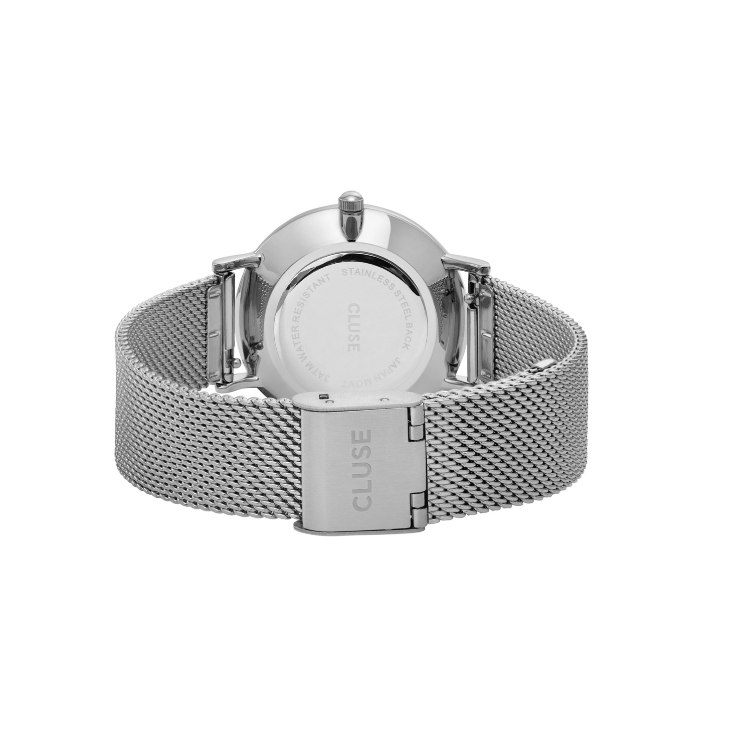 CLUSE Minuit Mesh, Silver, Black/Silver