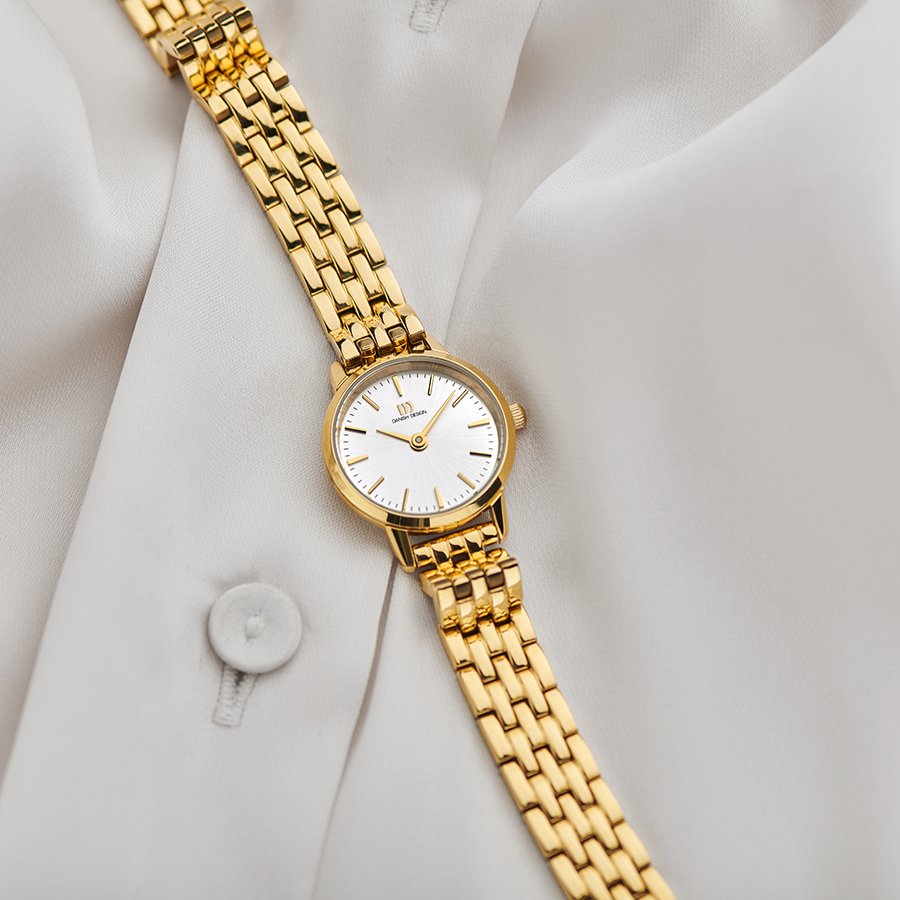 Dameshorloge Akilia Mini Link Gold 22 mm - IV91Q1268