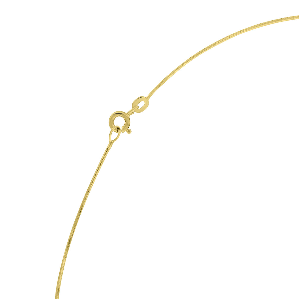 Geelgouden ketting C094-SNAKEF-42-0.8-Y