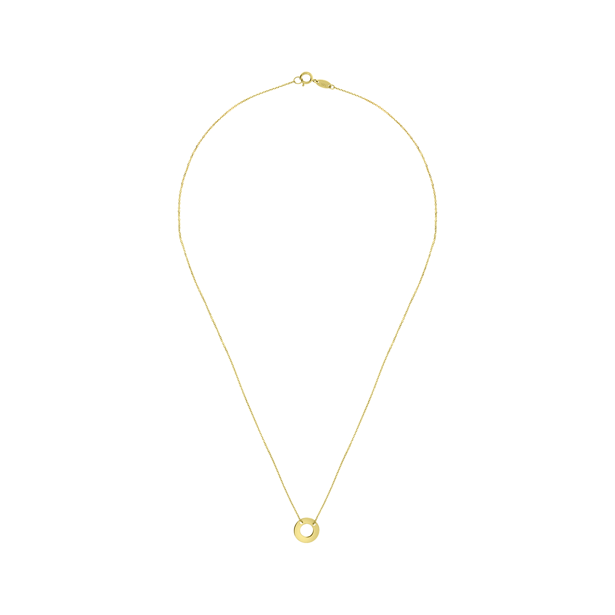 Geelgouden collier 1504-Y