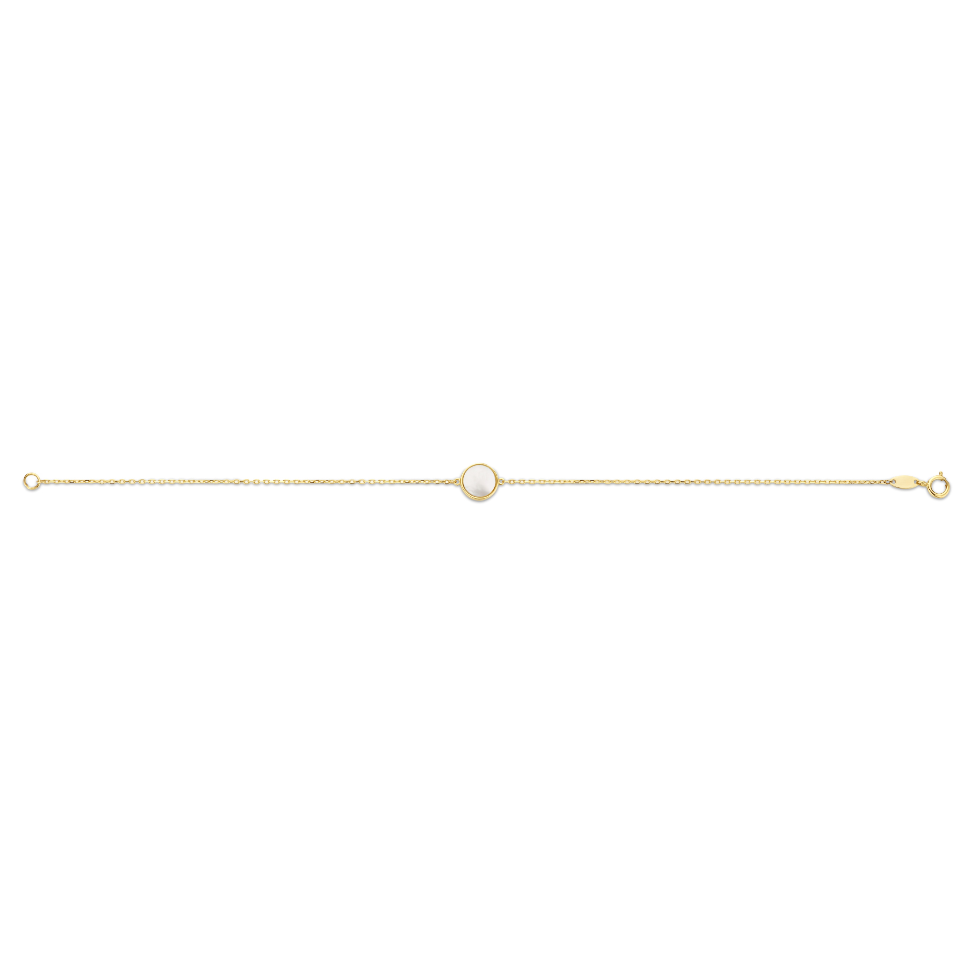 Geelgouden armband 6B0903