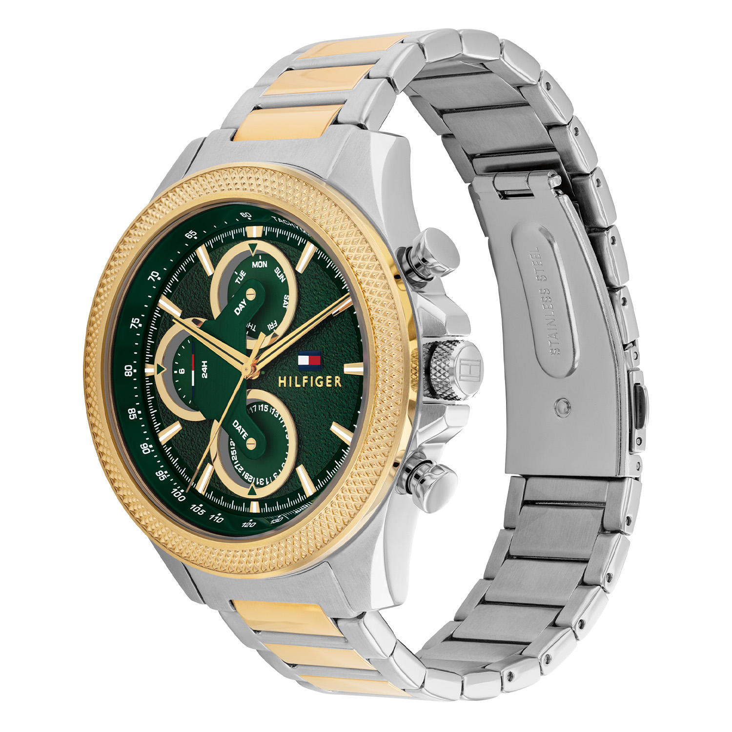 Herenhorloge Clark Bi-color / Groen 46 mm TH1792079