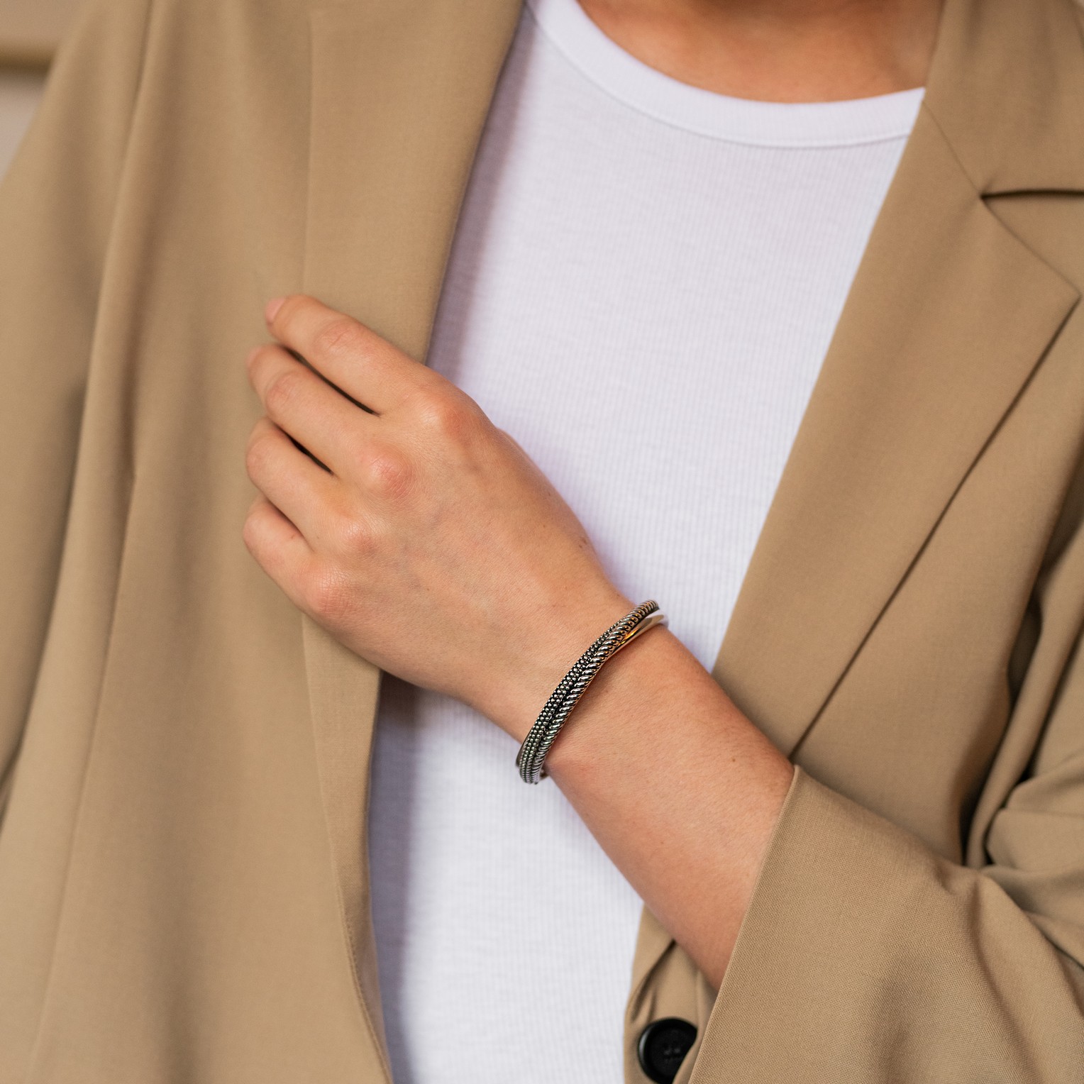 Sterling Zilveren bangle 2815SB