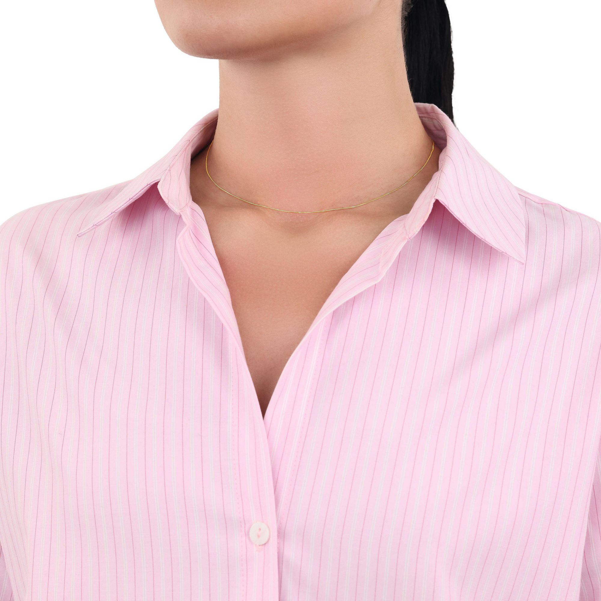 Geelgouden Tank schakelketting - 2100205