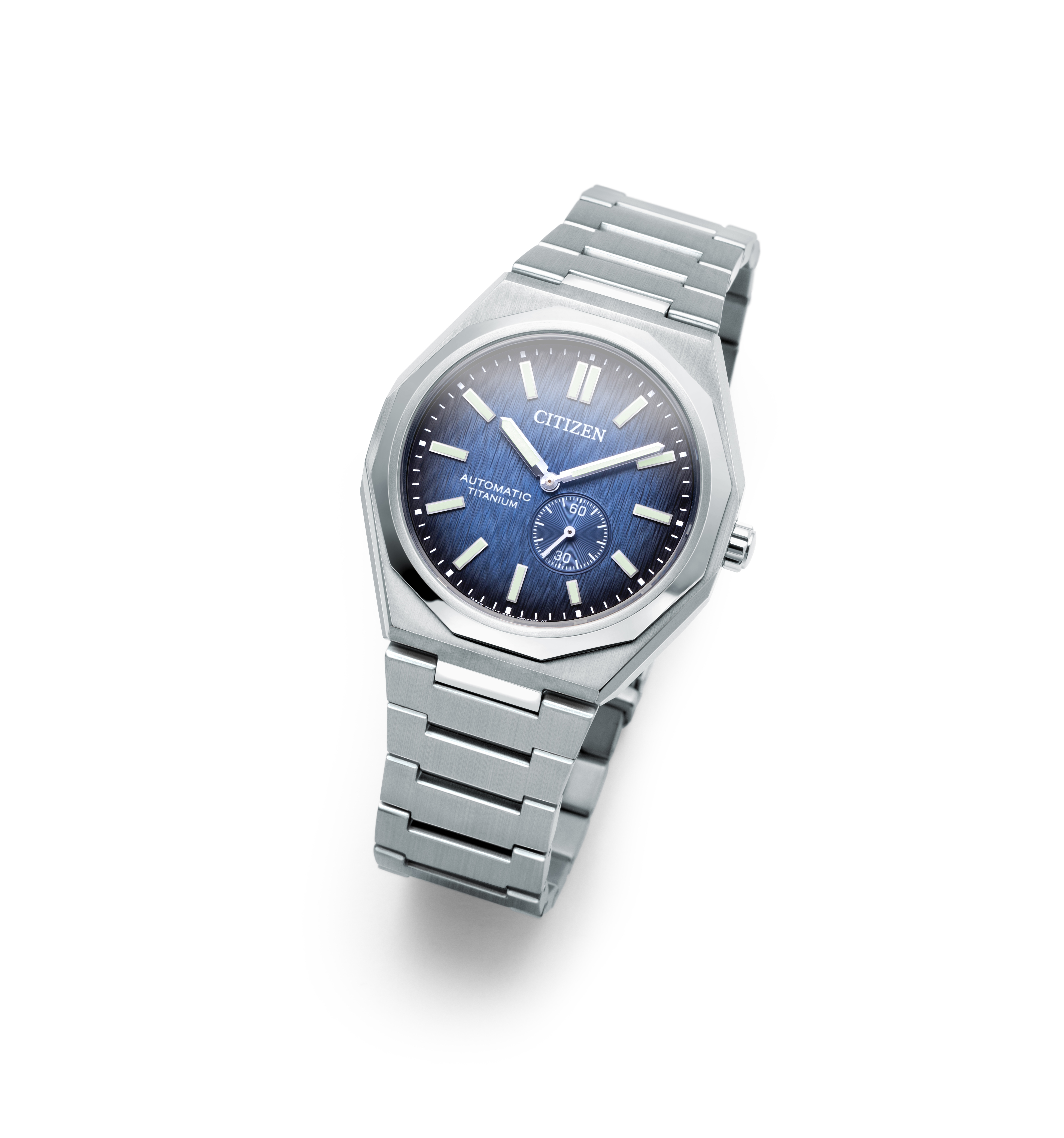 Herenhorloge Super Titanium Zenshin Automatic Blauw - NK5020-58M