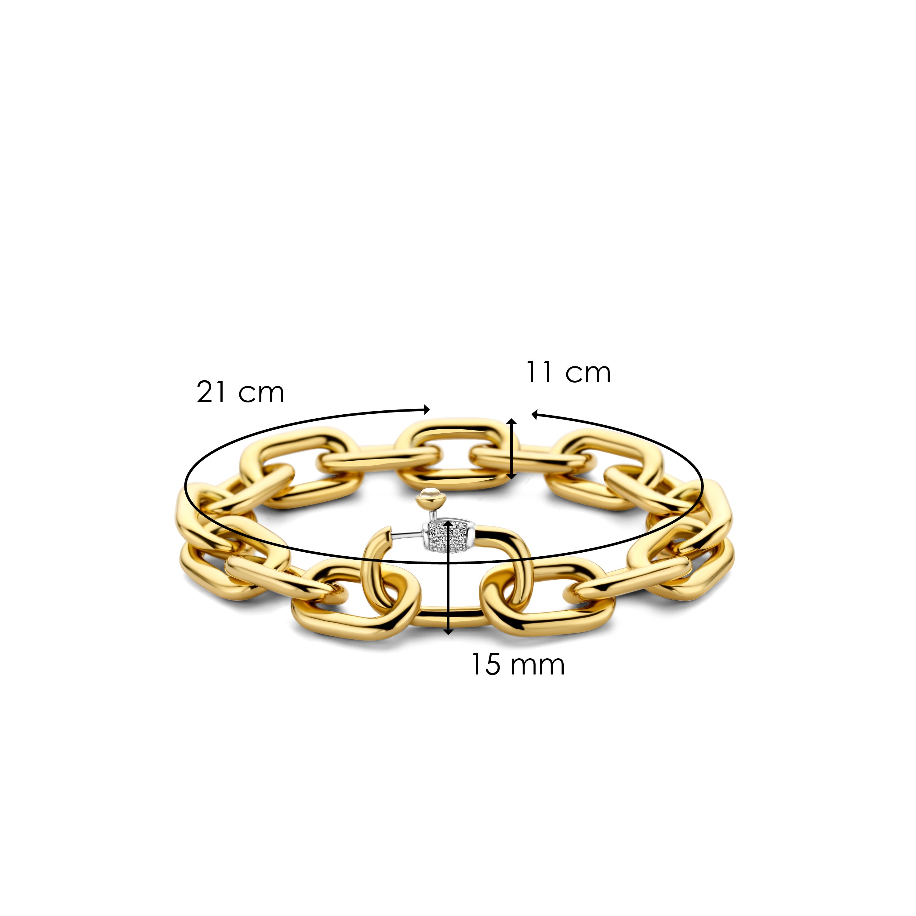 Gold plated armband 2949SY