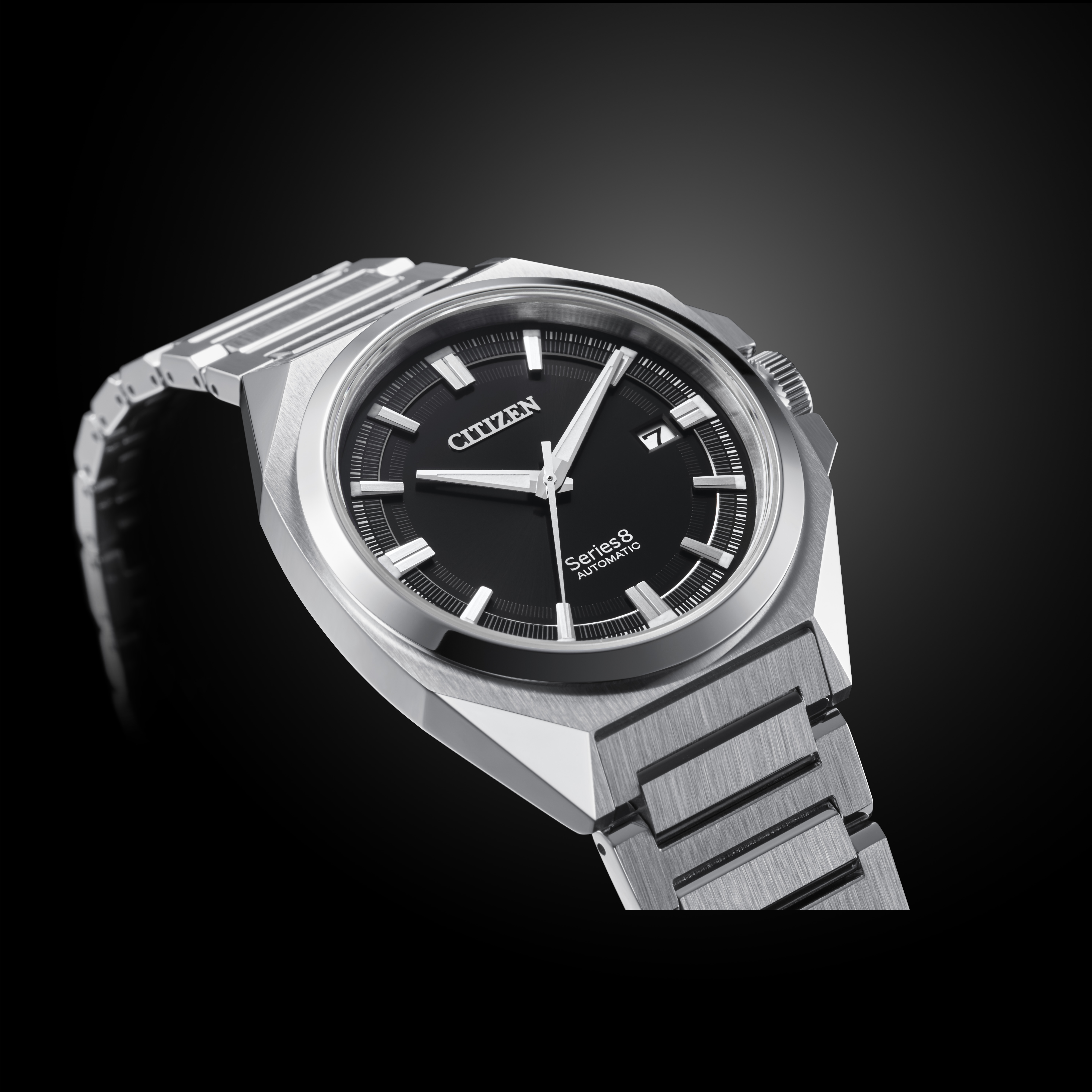 Herenhorlog Serie 8 Automatic Black - NB6010-81E