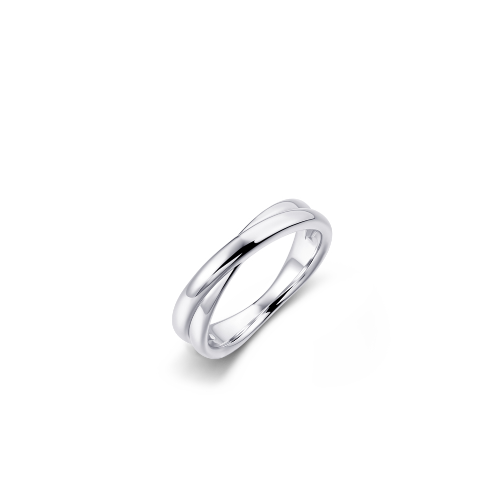 Sterling zilveren ring R452