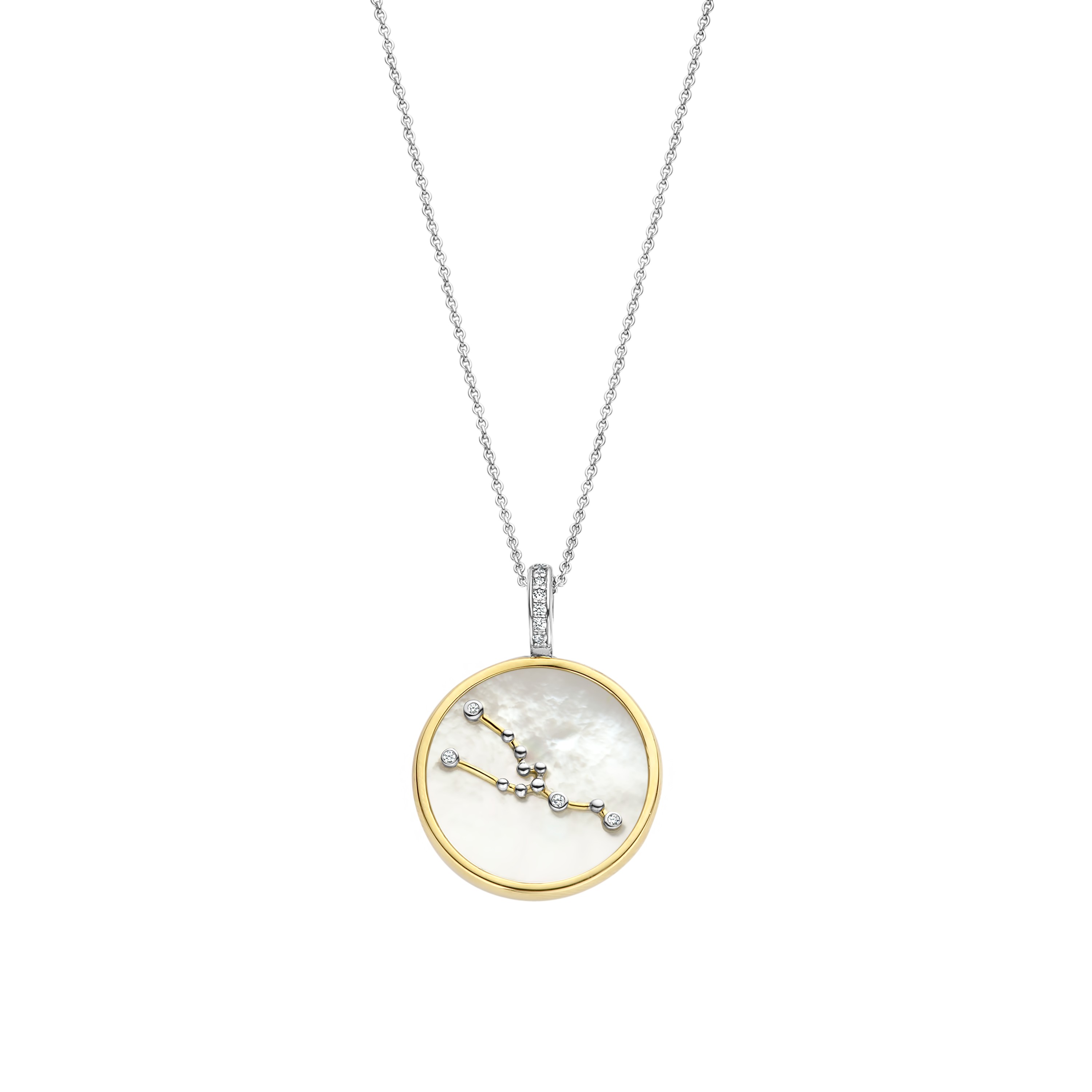 Zilveren sterrenbeeld zodiac ketting Zilveren sterrenbeeld zodiac ketting