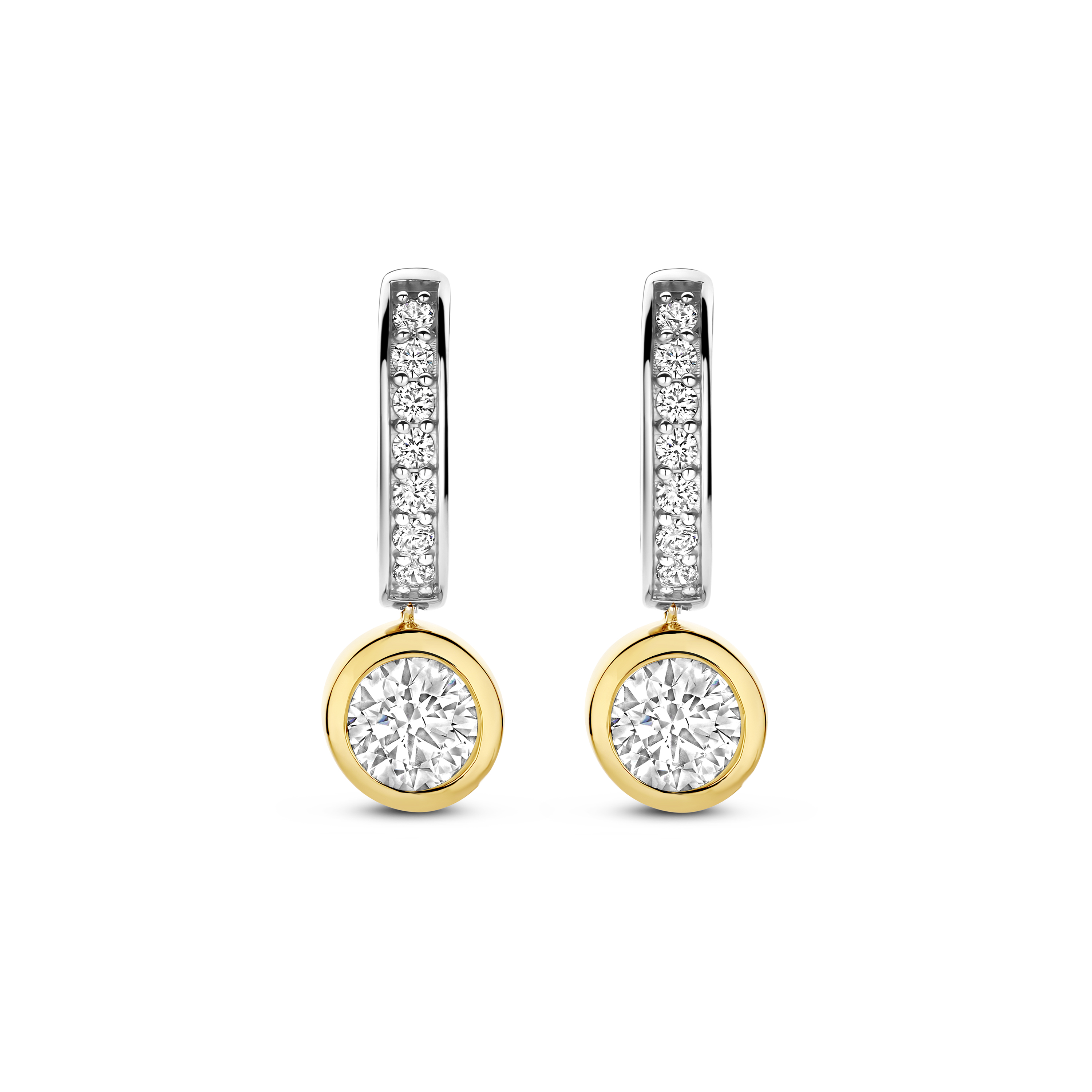 Oorringen met zirkonia - 78032ZY