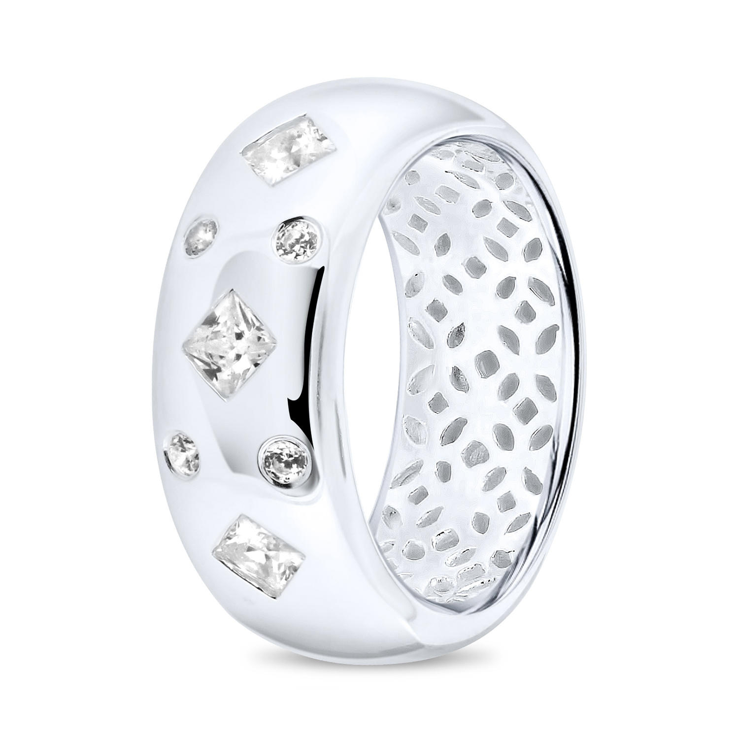 Zilveren ring met zirkonia 11-7797-7010