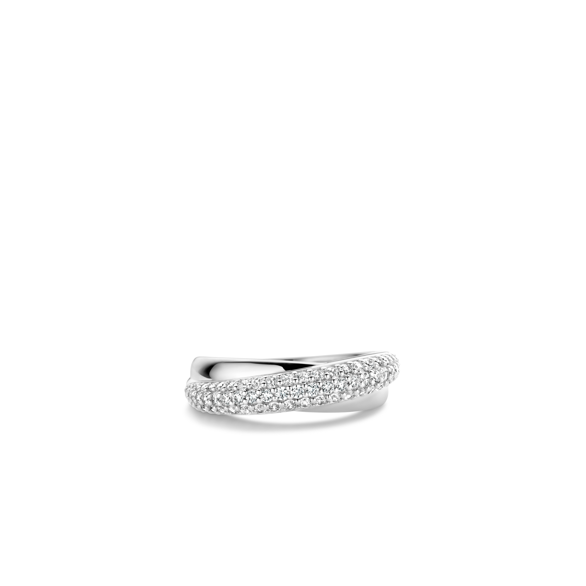 Ring van sterling zilver met zirkonia 12281ZI